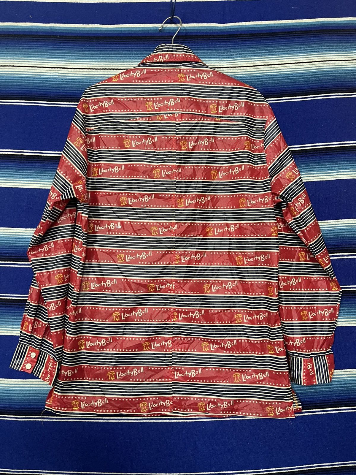 Liberty × Vintage 🔥Vintage LIBERTY BELL SKI WEAR Fullprint Button Up Shirt Size US M / EU 48-50 / 2 - 6 Thumbnail