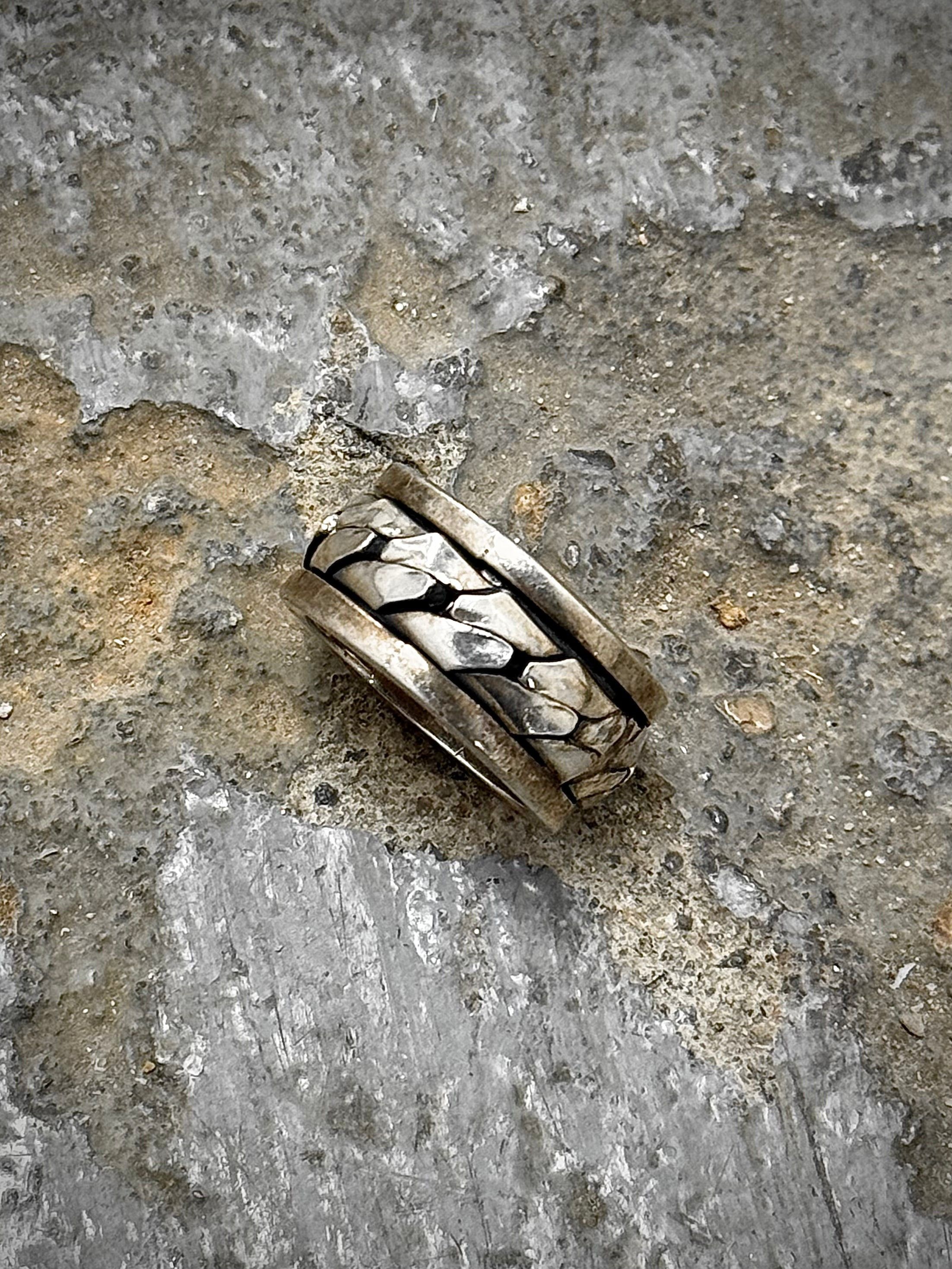 Emanuele Bicocchi Emanuele Bicocchi .925 Silver Interlocking Chain Ring Size ONE SIZE - 3 Thumbnail