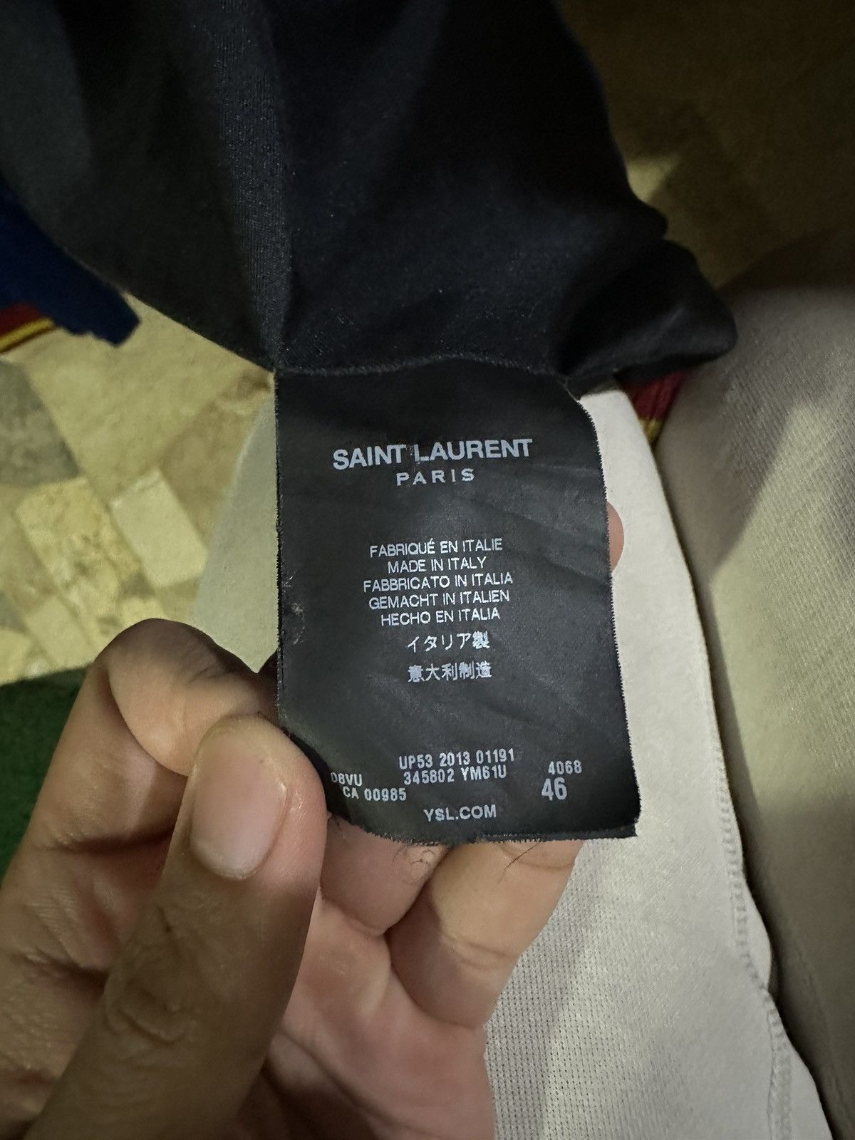 Saint Laurent Paris Saint Laurent Jacket Size US S / EU 44-46 / 1 - 4 Thumbnail
