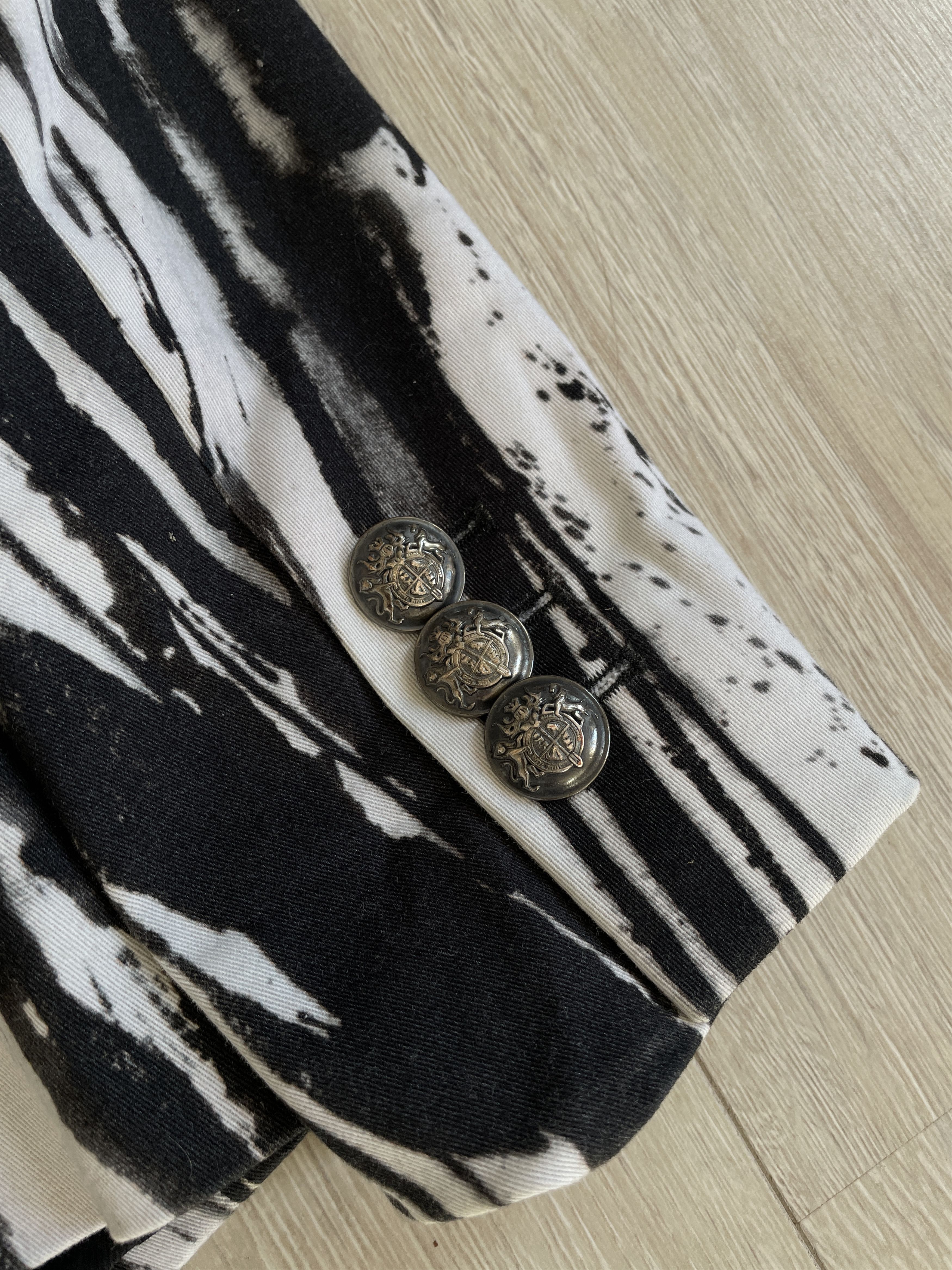 Balmain Balmain SS11 paint splatter blazer by Christophe Decarnin Size M / US 6-8 / IT 42-44 - 6 Thumbnail