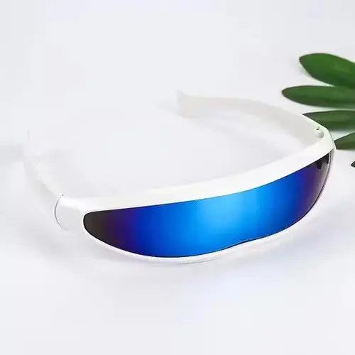 Vintage Vintage Cyclops White Modern Sunglasses Size ONE SIZE - 1 Thumbnail