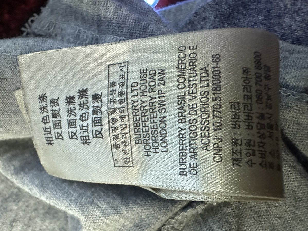 Burberry Burberry pre owned nova check t shirt xxl grey Size US XXL / EU 58 / 5 - 6 Thumbnail
