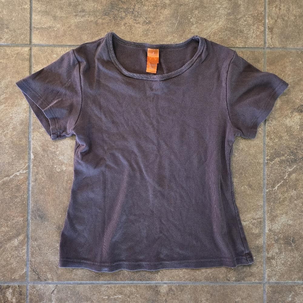 Designer Chocolate Comfy Basic Short Sleeve Size L / US 10 / IT 46 - 1 Thumbnail