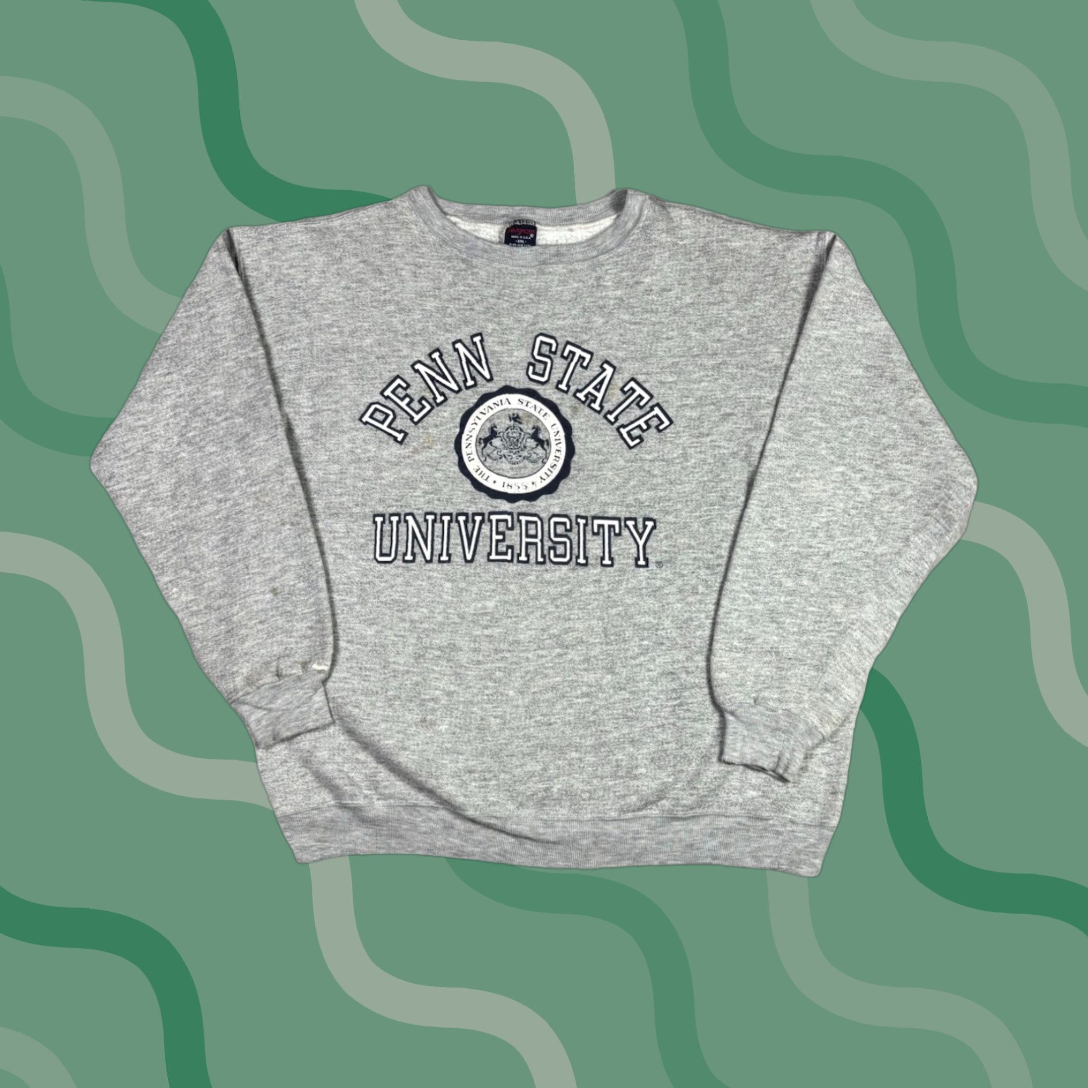 Jansport VINTAGE Penn State University Sweatshirt Jansport Adult XL 1990s Sweatshirt Penn State University Logo Gray XL Mens Size US XL / EU 56 / 4 - 1 Thumbnail