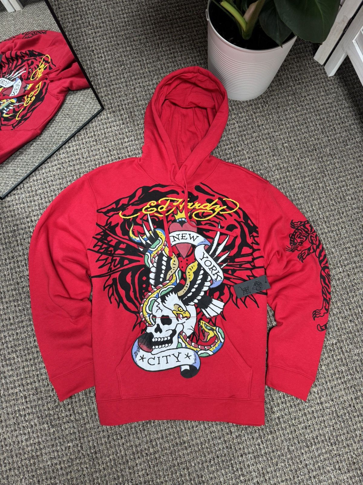 Ed Hardy Men’s Hoodie Ed Hardy Rare Casual Size US XL / EU 56 / 4 - 5 Thumbnail