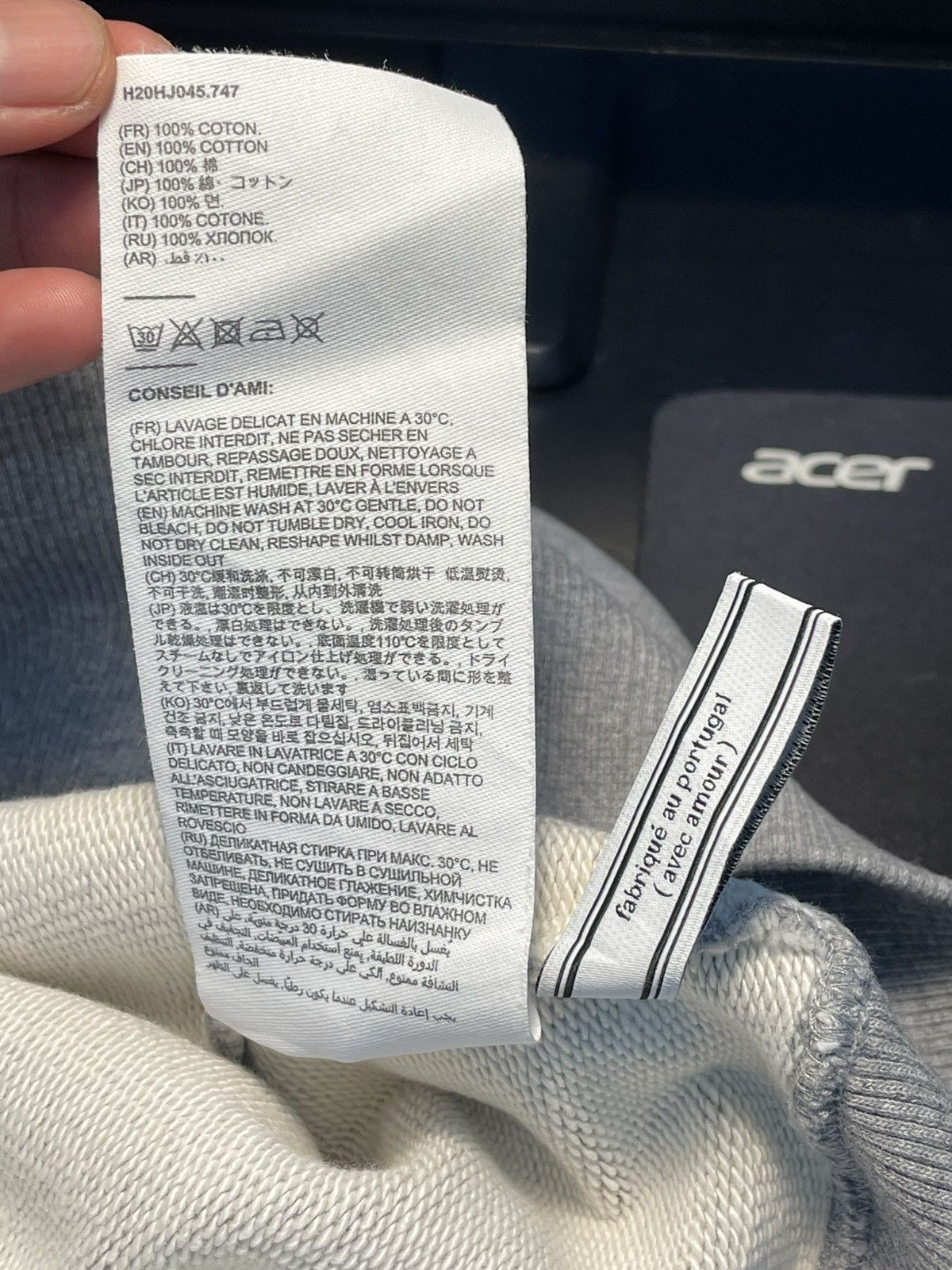AMI Alexandre Mattiussi AMI Sweatshirt Size US M / EU 48-50 / 2 - 6 Thumbnail