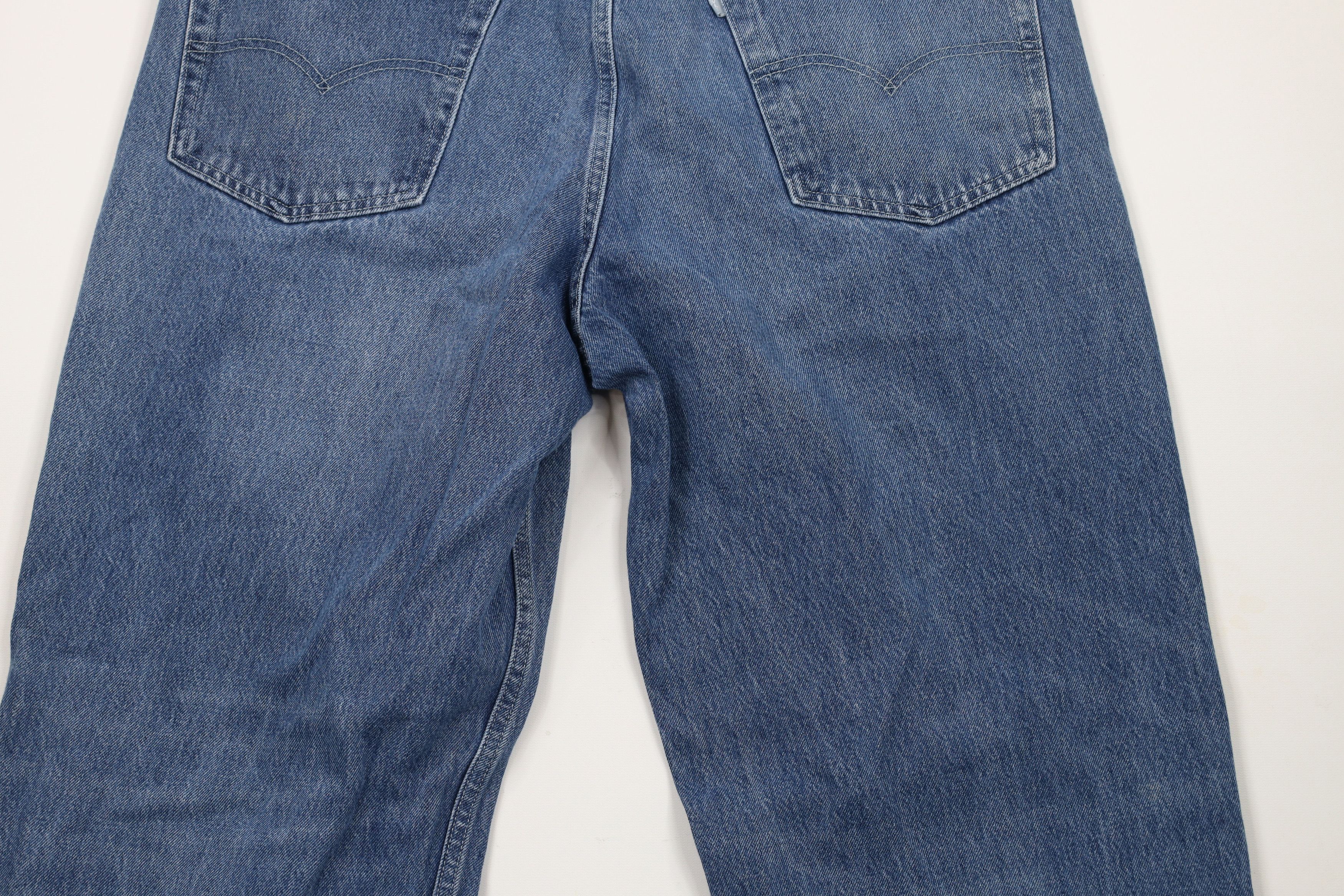 Vintage Y2K Levis SilverTab Loose Wide Leg Denim Jeans Blue