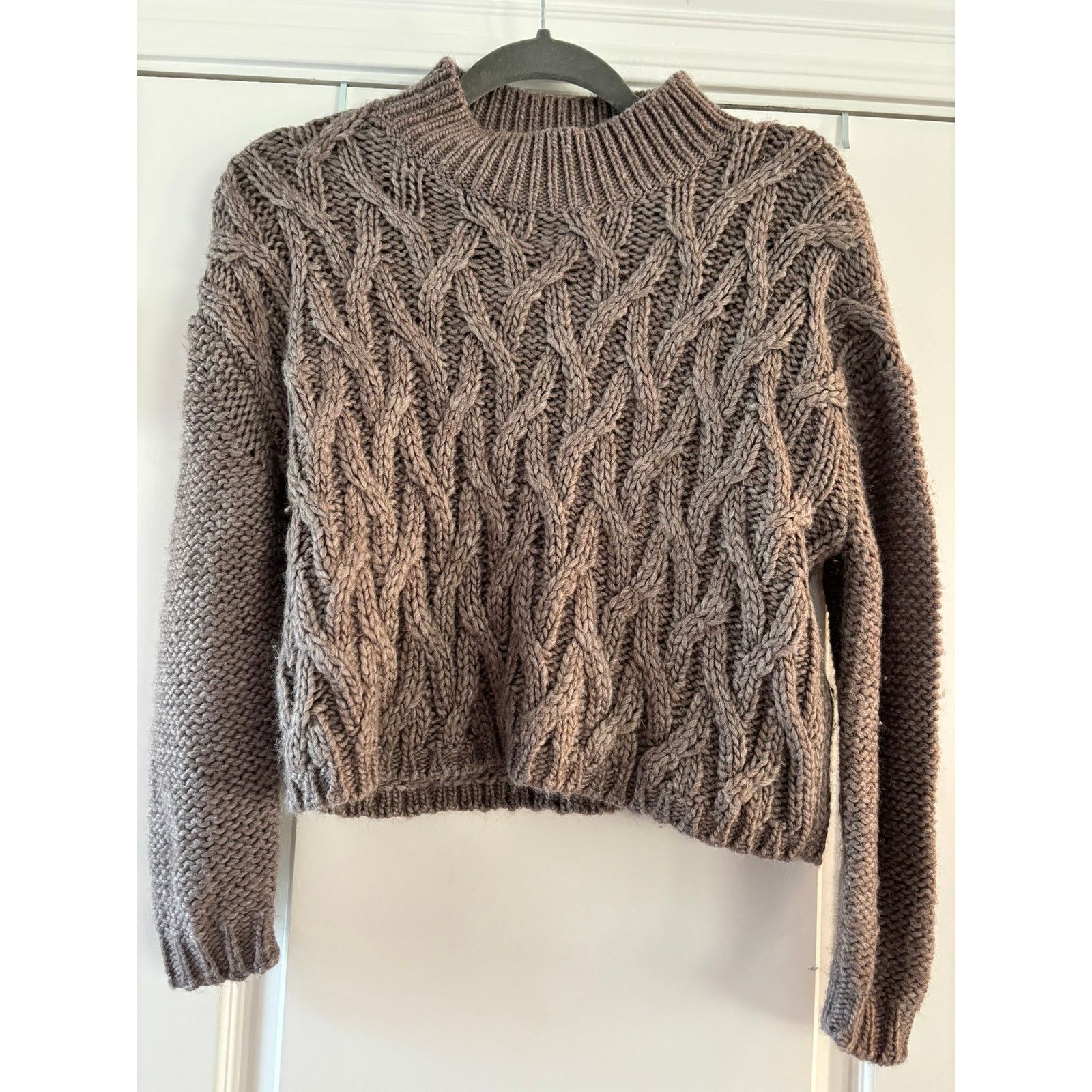 Tibi Tibi Acrylic Wool Blend Cropped Sweater Size Small Size S / US 4 / IT 40 - 1 Thumbnail