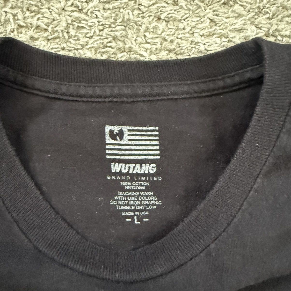 Wu-Tang Clan 🔴Wu-Tang Shirt Size Large 36 Chambers WuTang Black Yellow Size US L / EU 52-54 / 3 - 5 Thumbnail