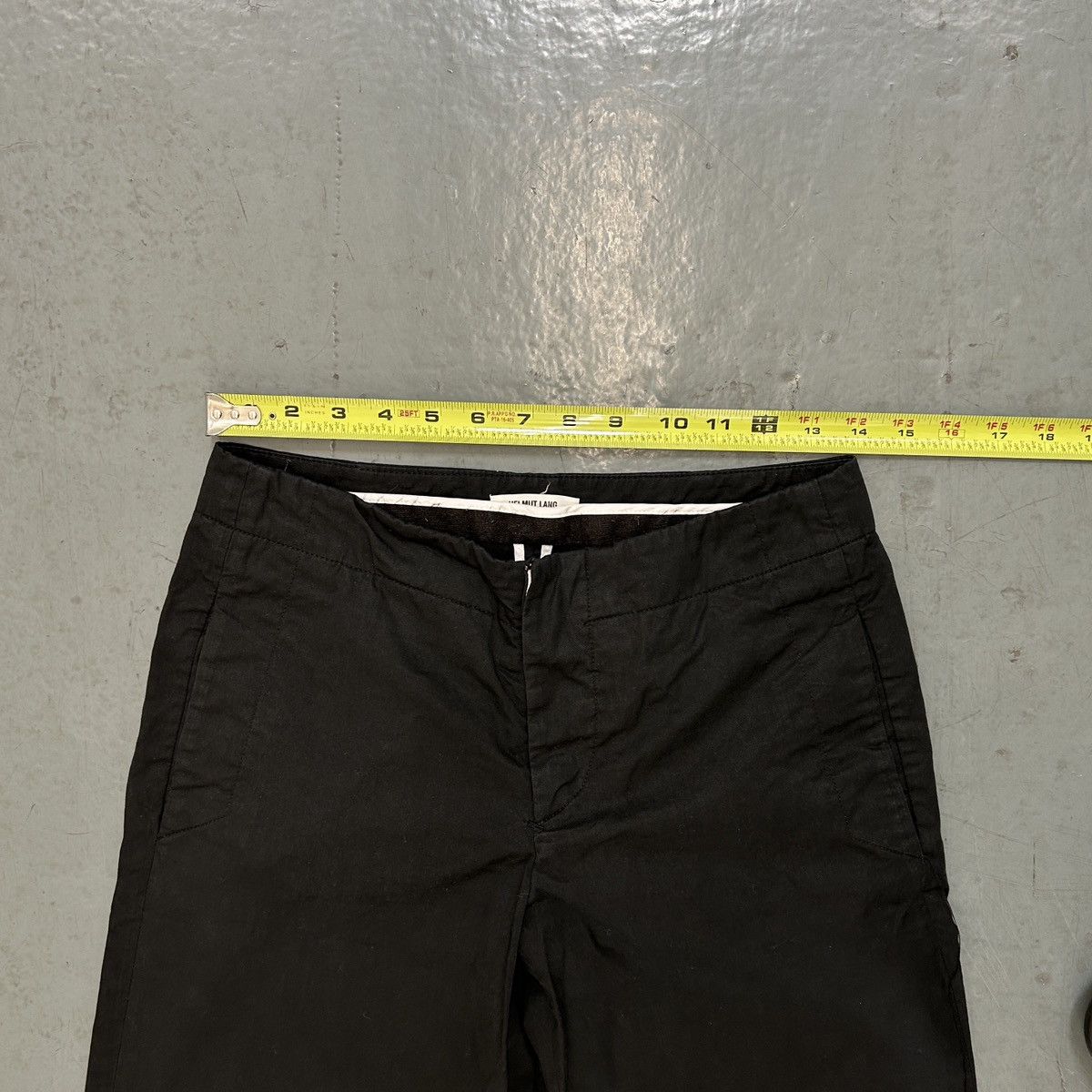 Designer Vintage black Helmut Lang cargo pants Size 28" / US 6 / IT 42 - 7 Thumbnail
