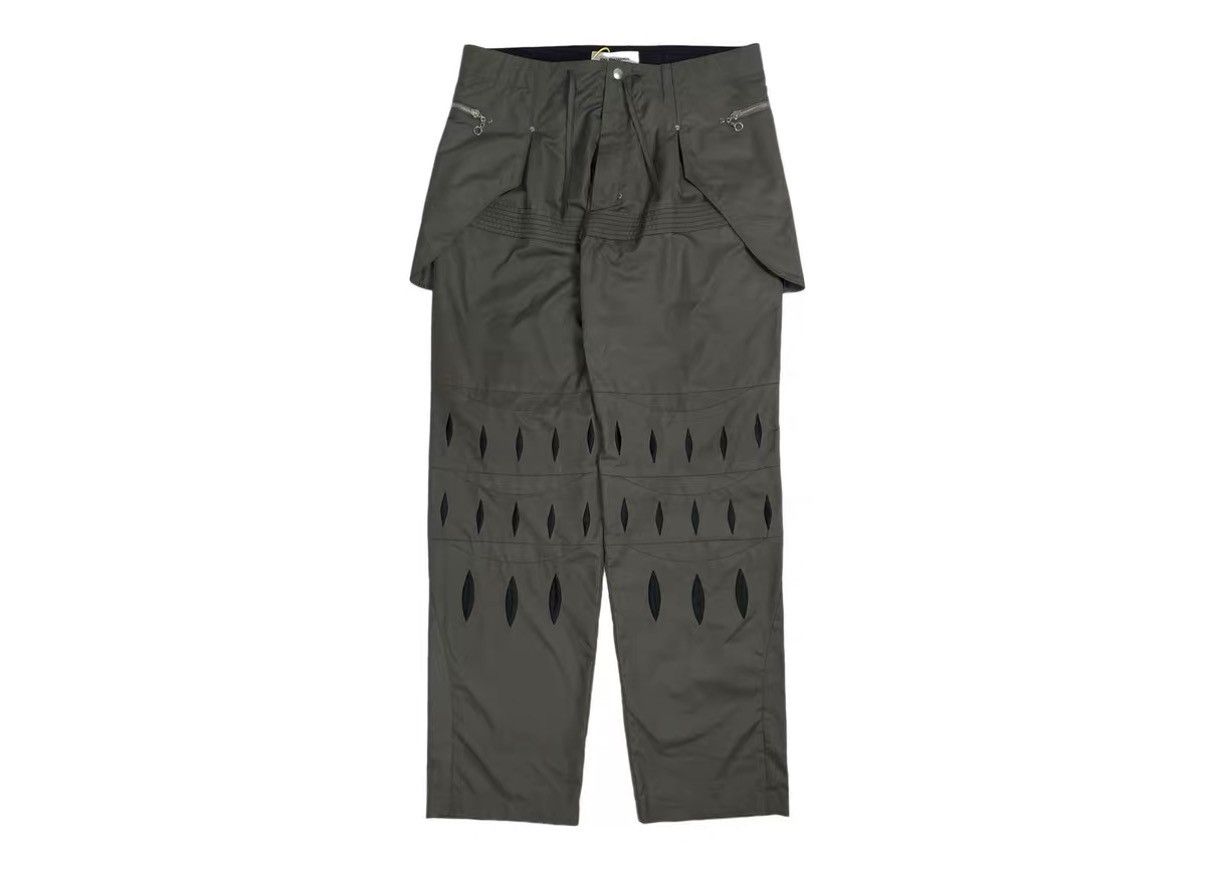 Kiko Kostadinov Kiko Kostadinov SS21 Arcadia Embroidered Pocket Pants J31 Size US 30 / EU 46 - 1 Thumbnail