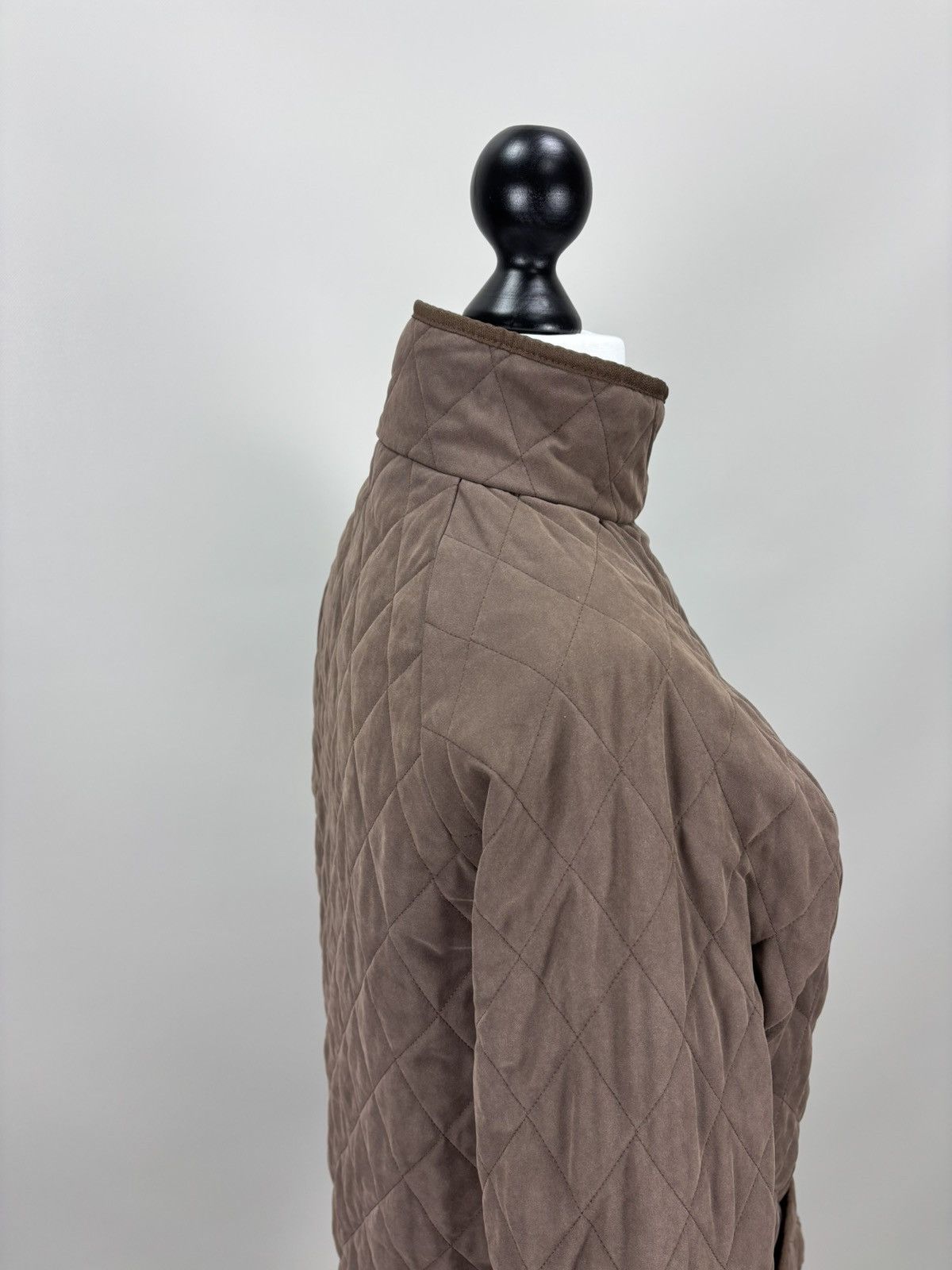 Barbour Womens quilted jacket Barbour Size 38 Color Brown Size XS / US 0-2 / IT 36-38 - 7 Thumbnail