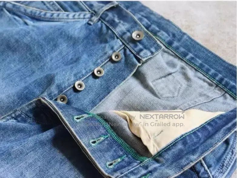 Neighborhood Neighborhood size S Splattered Washed Denim Jeans Size US 28 / EU 44 - 4 Thumbnail
