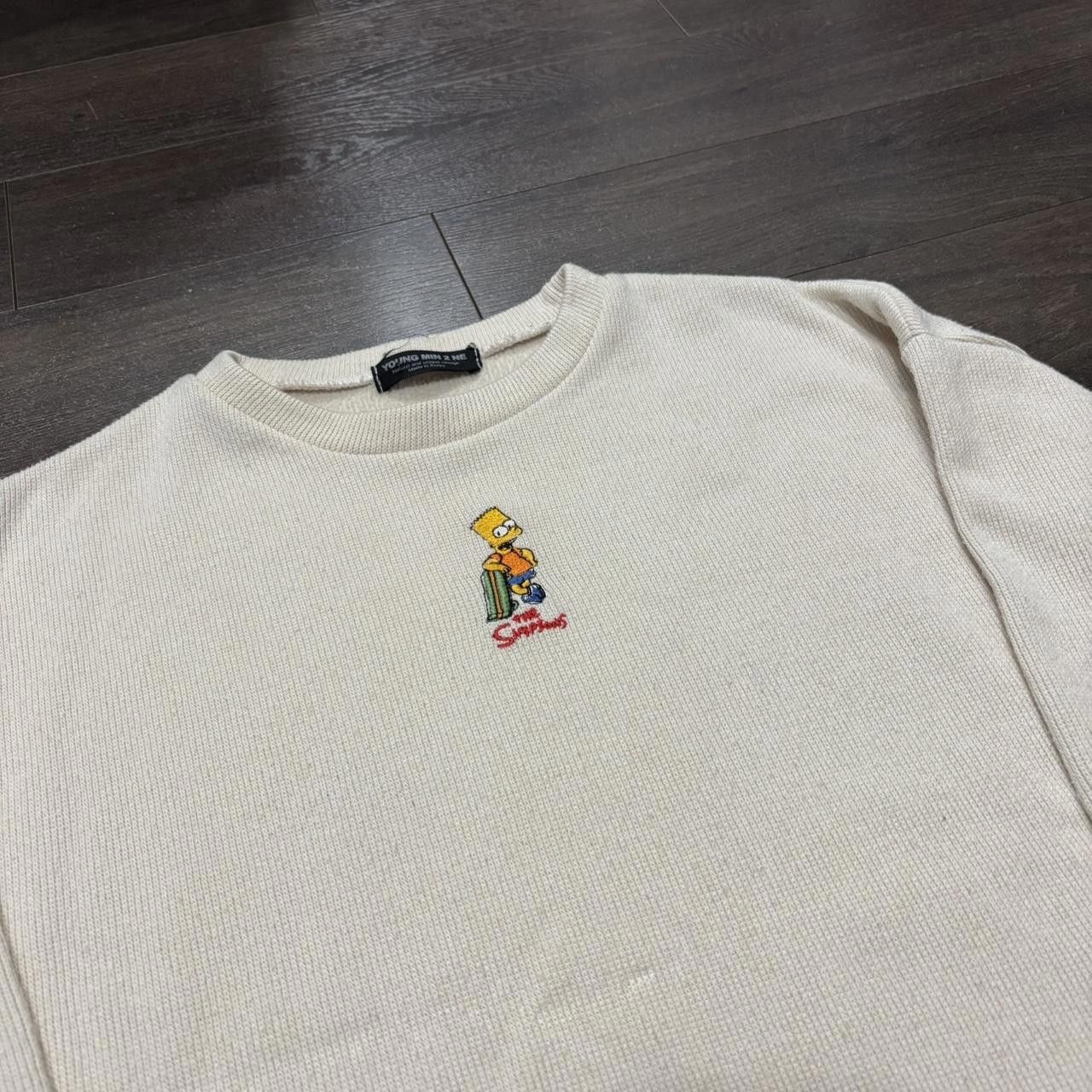 Other vintage the simpsons Bart Simpson embroidered sweatshirt 00s Size US S / EU 44-46 / 1 - 2 Thumbnail