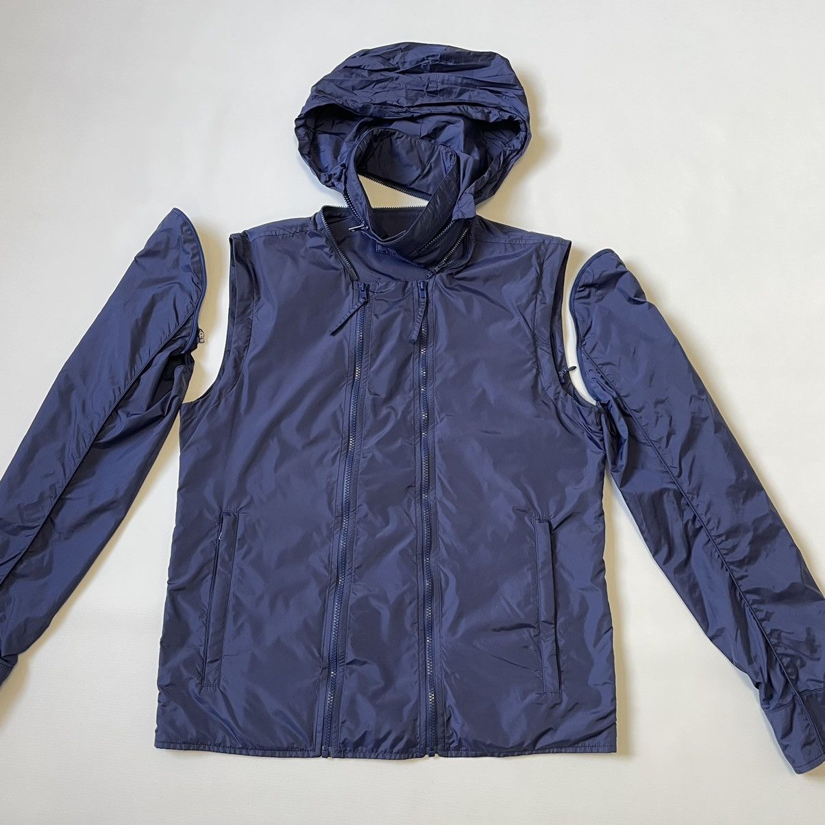 Maison Margiela S/S 11 ‘Double Zip’ Tech Nylon Jacket Size US M / EU 48-50 / 2 - 20 Thumbnail