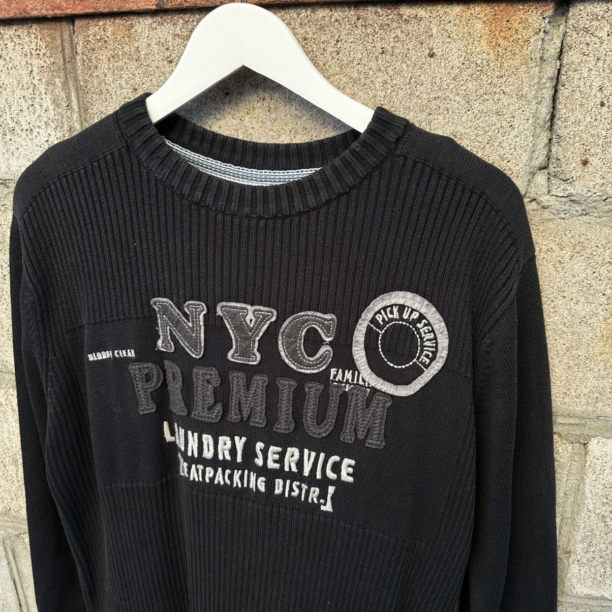 POST ARCHIVE FACTION (PAF) Vintage Nyc Premium Knit Sweater Archival Y2K 00s Grunge Size US XL / EU 56 / 4 - 5 Thumbnail