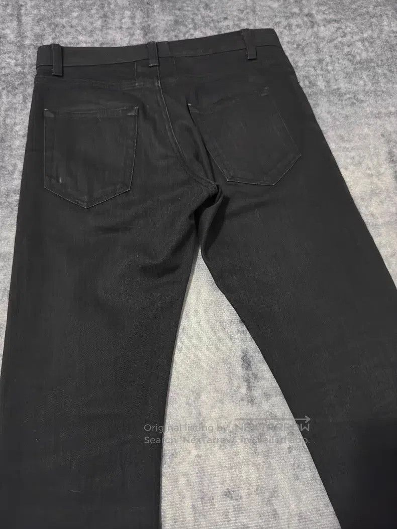 Saint Laurent Paris Saint Laurent Paris Black Basic Ankle Length Denim Jeans Size US 28 / EU 44 - 4 Thumbnail