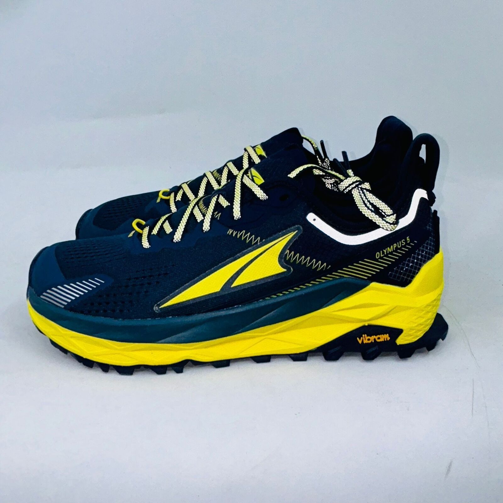 Altra MEN'S ALTRA OLYMPUS 5 NAVY/YELLOW TRAINING SNEAKERS SIZE 9D Size US 9 / EU 42 - 4 Thumbnail