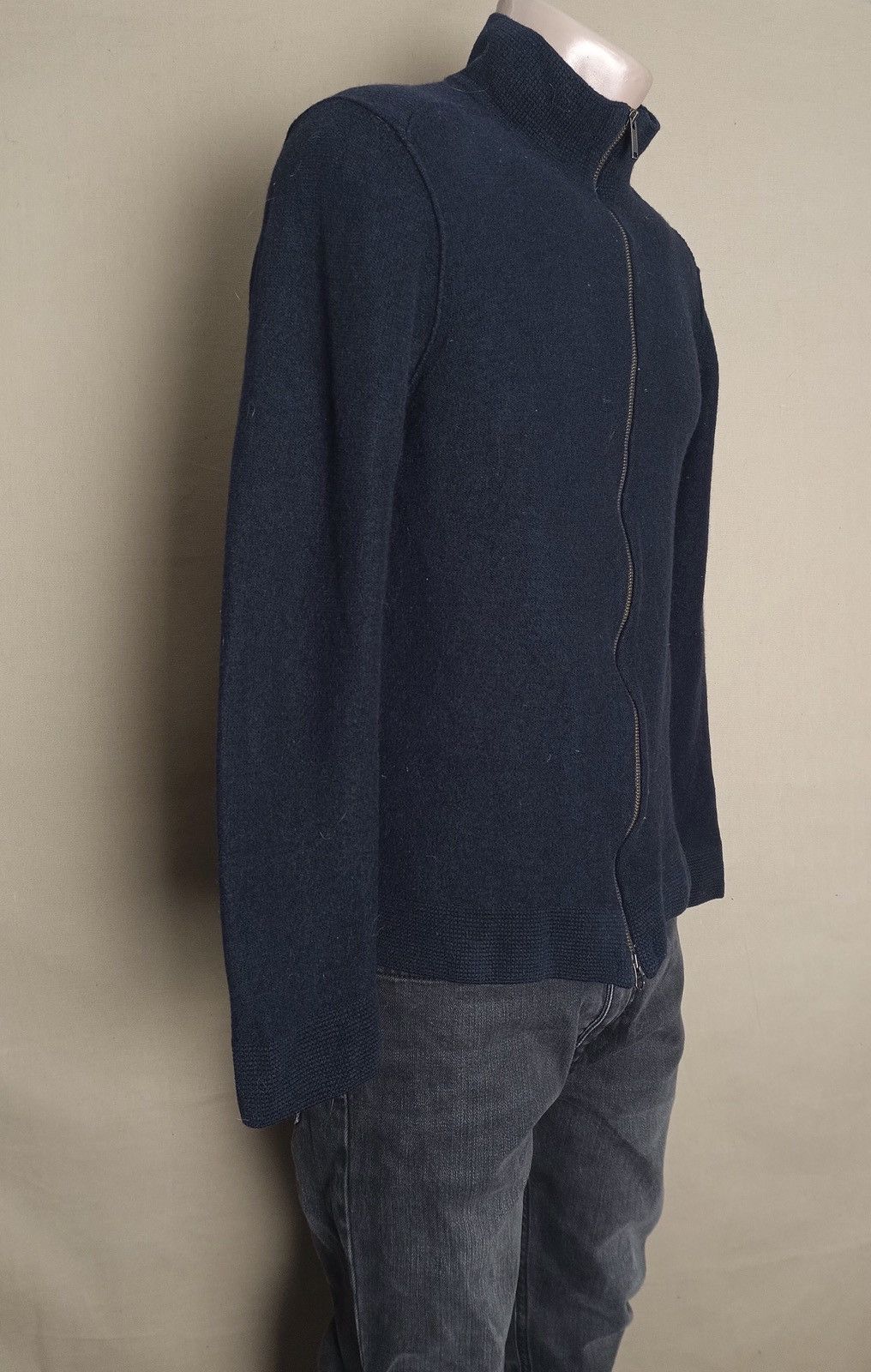 Designer Phil Petter Austria Wool Blend Zip Sweater Cardigan Size US M / EU 48-50 / 2 - 2 Thumbnail