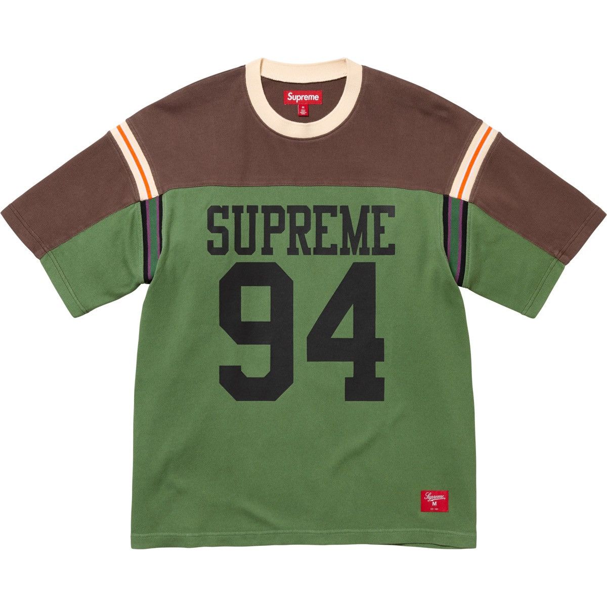 Supreme Supreme Paneled Black Jersey | Grailed