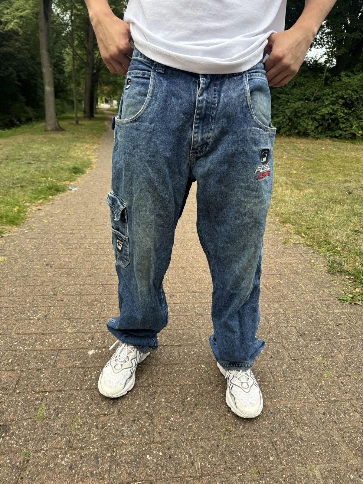Fubu Fubu Vintage Jeans Avantgarde Streetwear Y2K Size US 34 / EU 50 - 7 Thumbnail