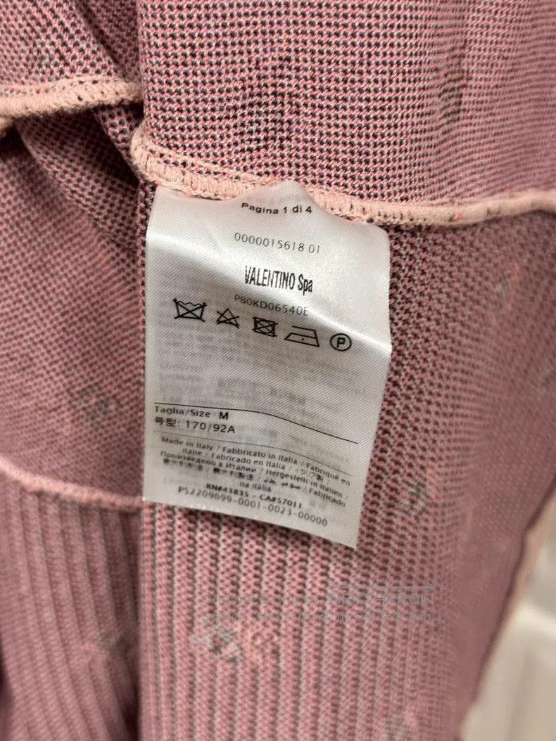 Valentino Valentino Pink rose short-sleeved dress Size M / US 6-8 / IT 42-44 - 3 Thumbnail