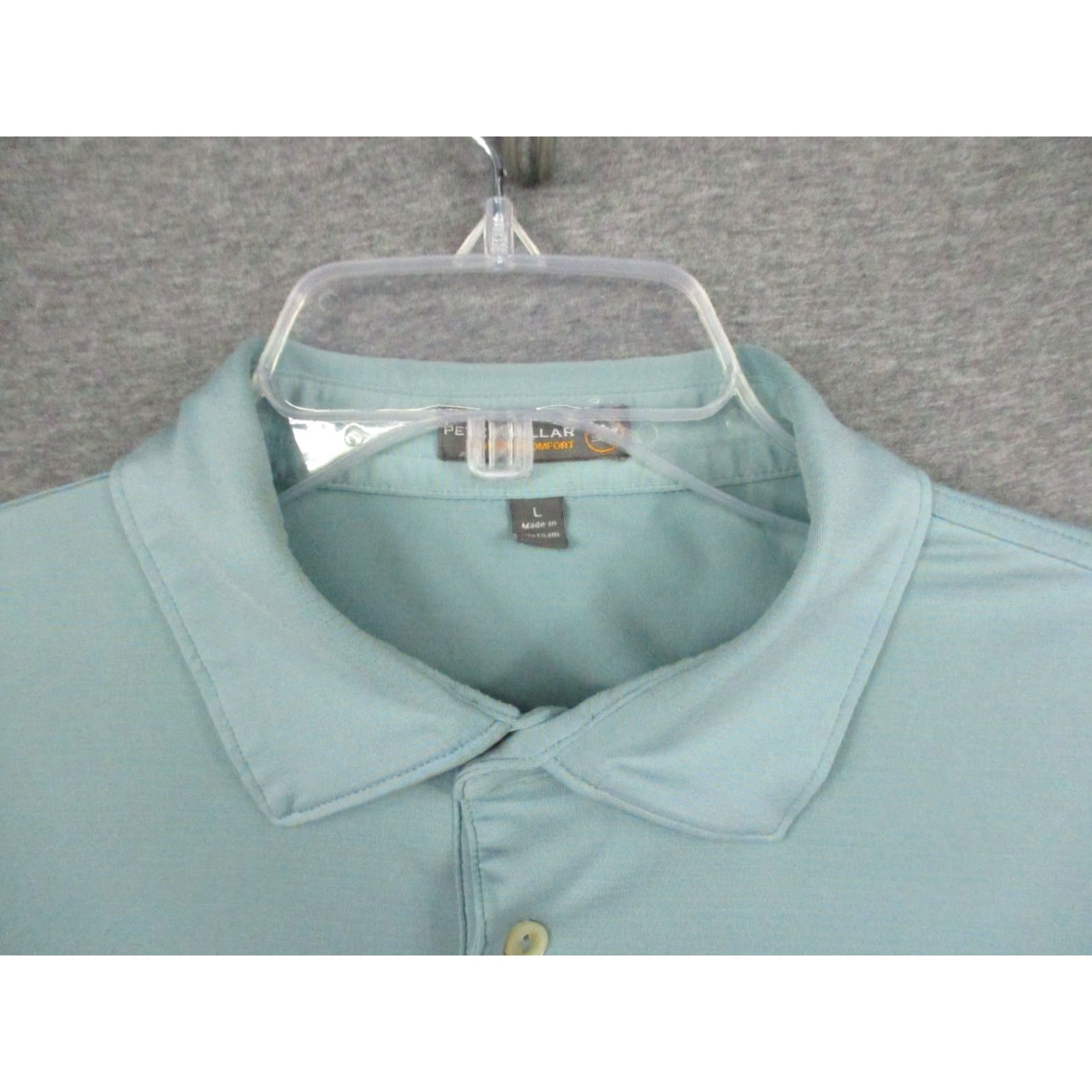 Peter Millar Peter Millar Summer Comfort Polo Shirt Large Mens Mint Green Size US L / EU 52-54 / 3 - 4 Thumbnail