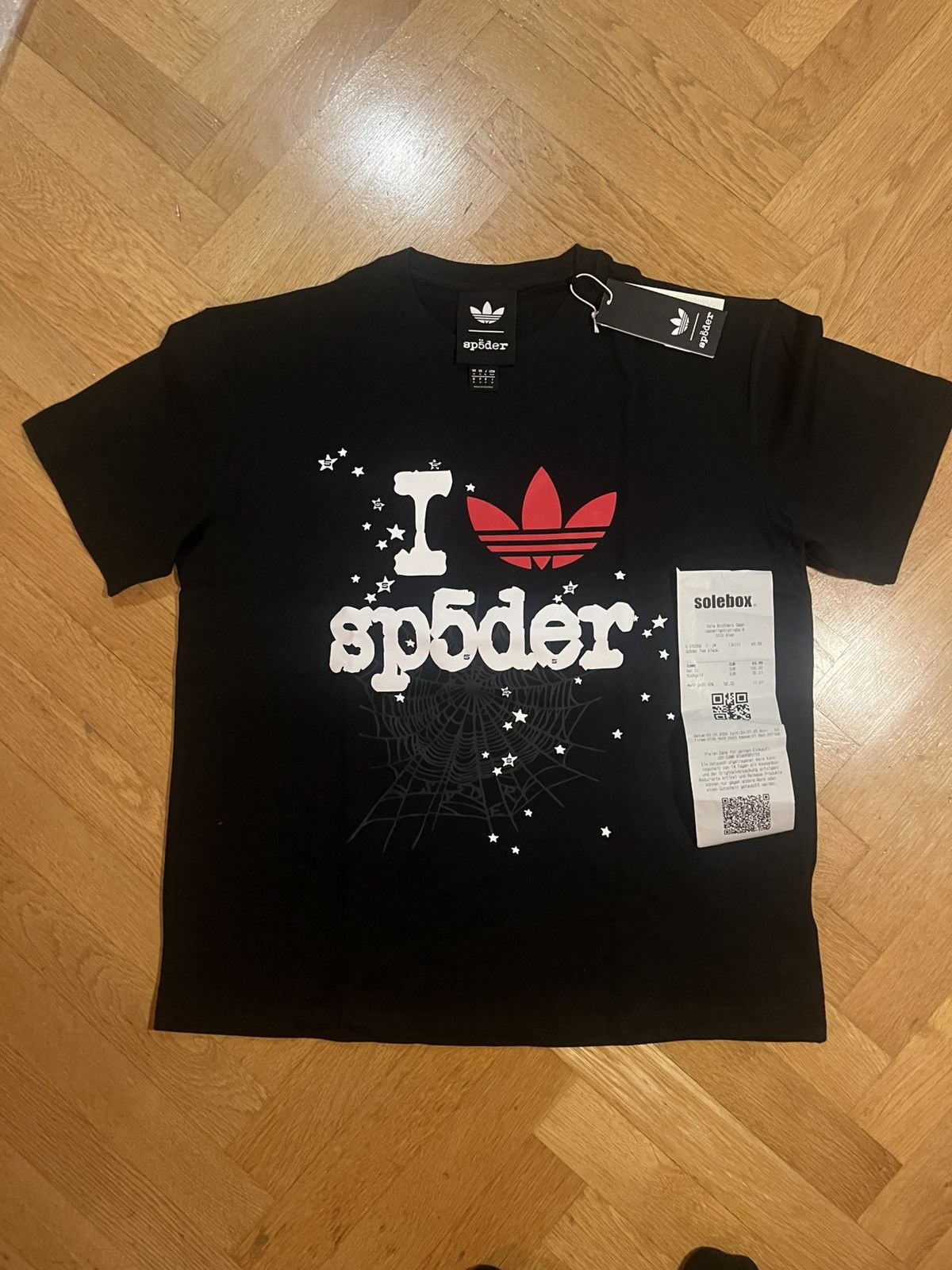 Sp5der Sp5der x Adidas collab tshirt Size US M / EU 48-50 / 2 - 1 Thumbnail