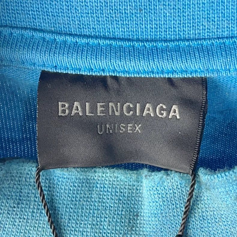 Balenciaga Balenciaga Letter printed T-shirt with round neck and shor Size US L / EU 52-54 / 3 - 5 Thumbnail