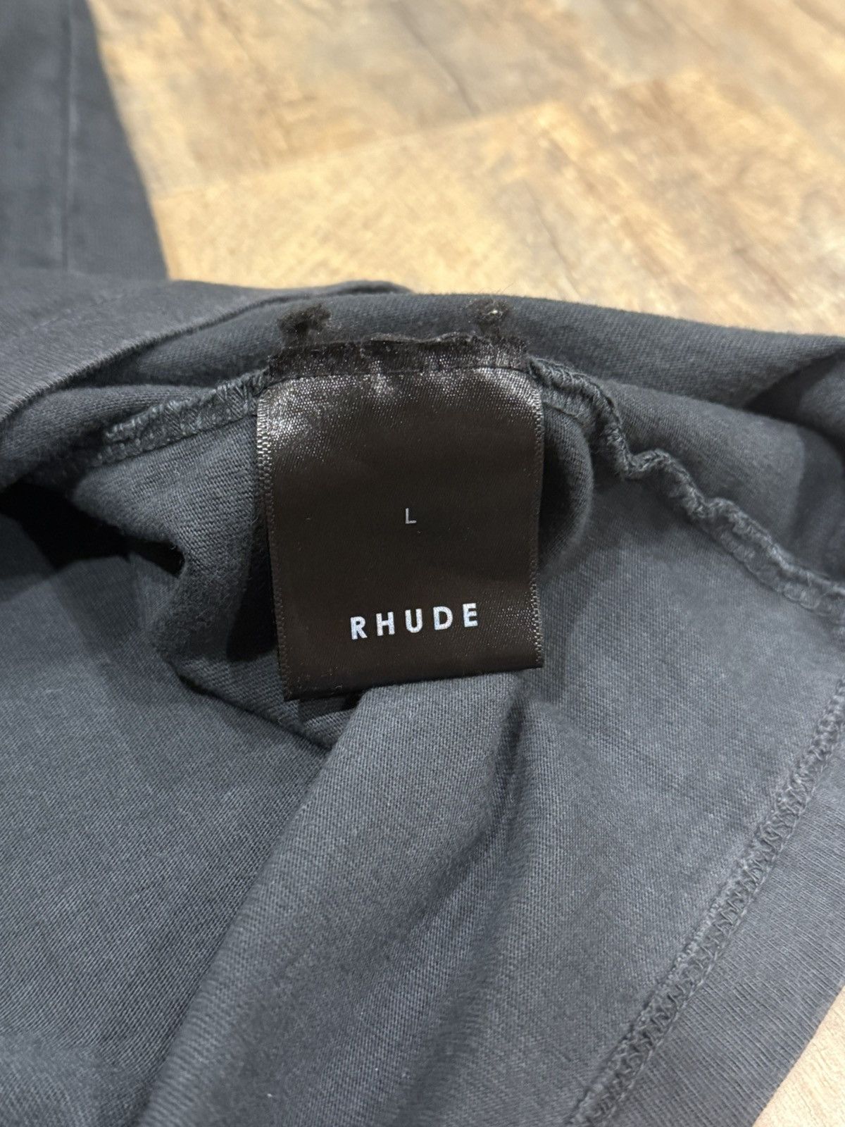 Rhude RARE Rhude Eagle Logo Black Tee RH Vintage Size US L / EU 52-54 / 3 - 7 Thumbnail