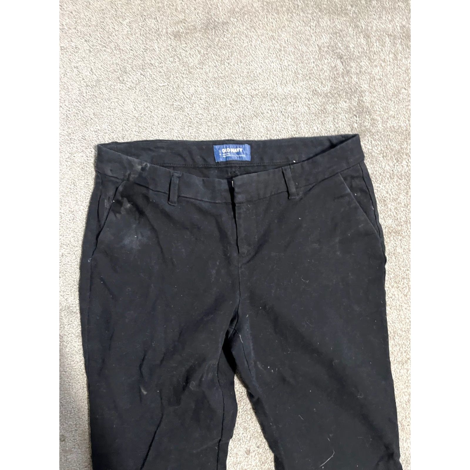 Old Navy Old Navy Harper Dress Pants Womens 6P Black Mid Rise Straight Stretch Career Pants Women 6P Black Dress Pants Boys? Size 28" / US 6 / IT 42 - 2 Thumbnail