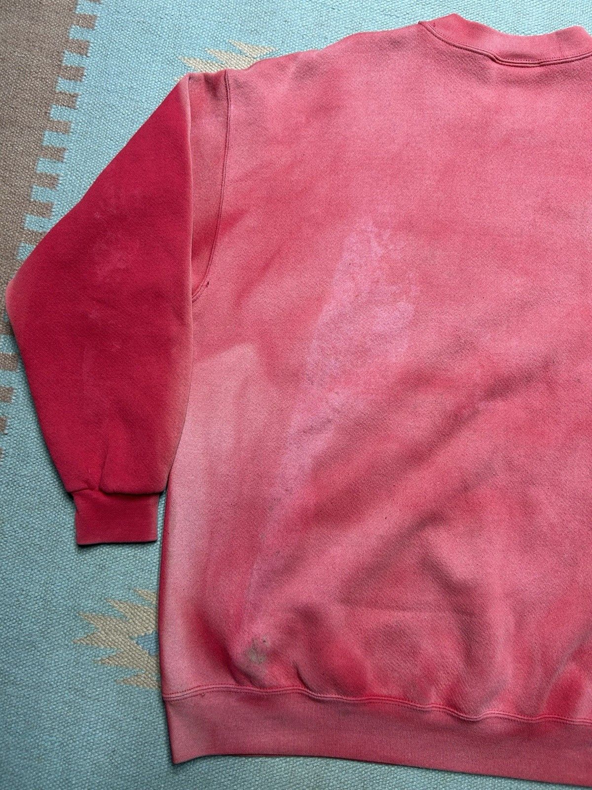 Vintage 90s crewneck sweatshirt sun fade gradient lee heavyweight XL Size US XL / EU 56 / 4 - 9 Thumbnail