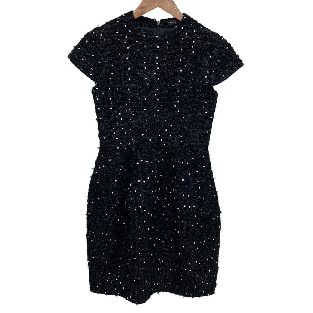 Other Other YOKO CHAN Tweed Dress Textile Dresses YCD-519-440 DUTY FREE for USA Size ONE SIZE - 1 Thumbnail