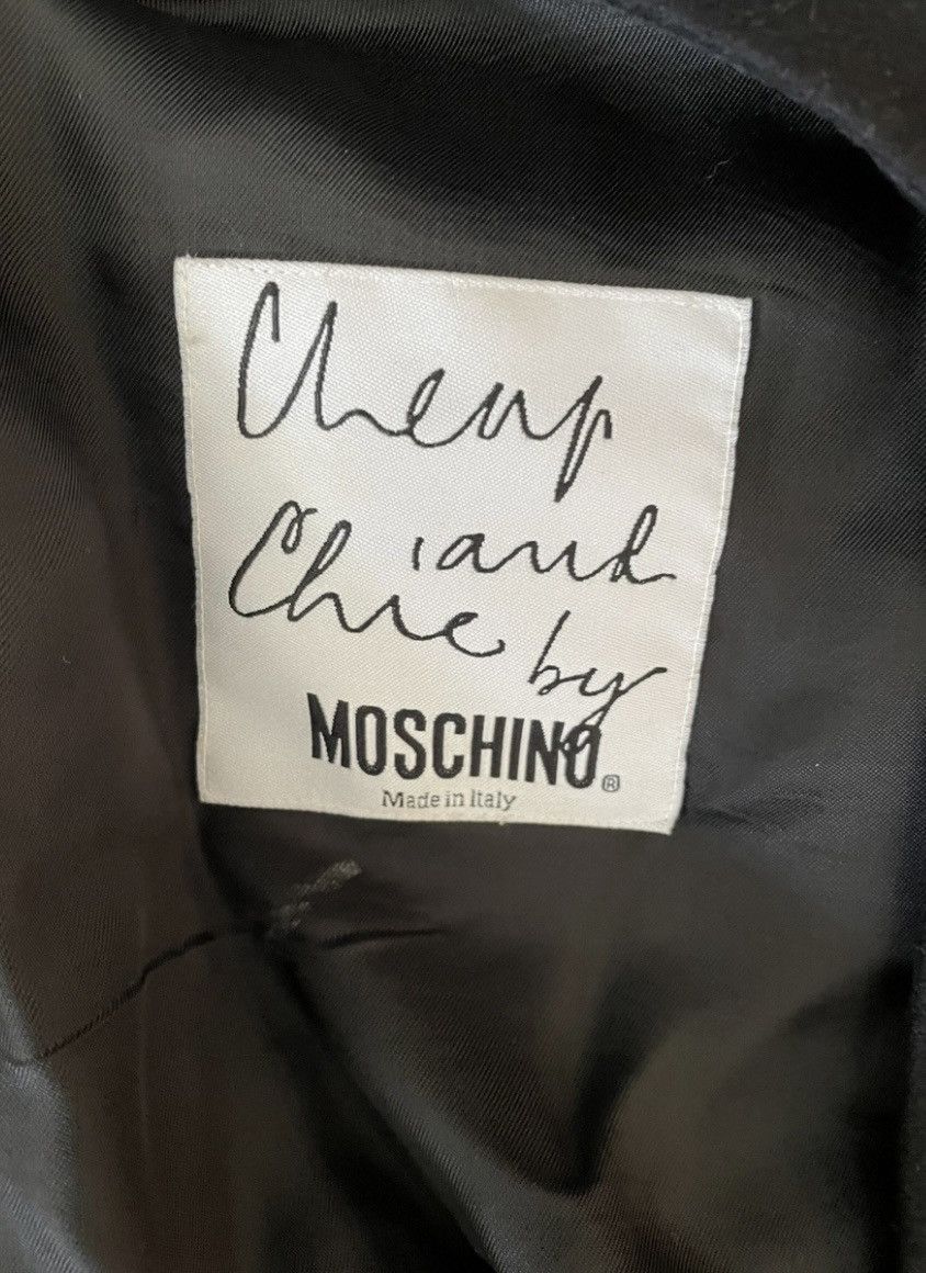 Moschino × Vintage Moschino Cheap and Chic Vest Question Mark Peace Size US L / EU 52-54 / 3 - 5 Thumbnail
