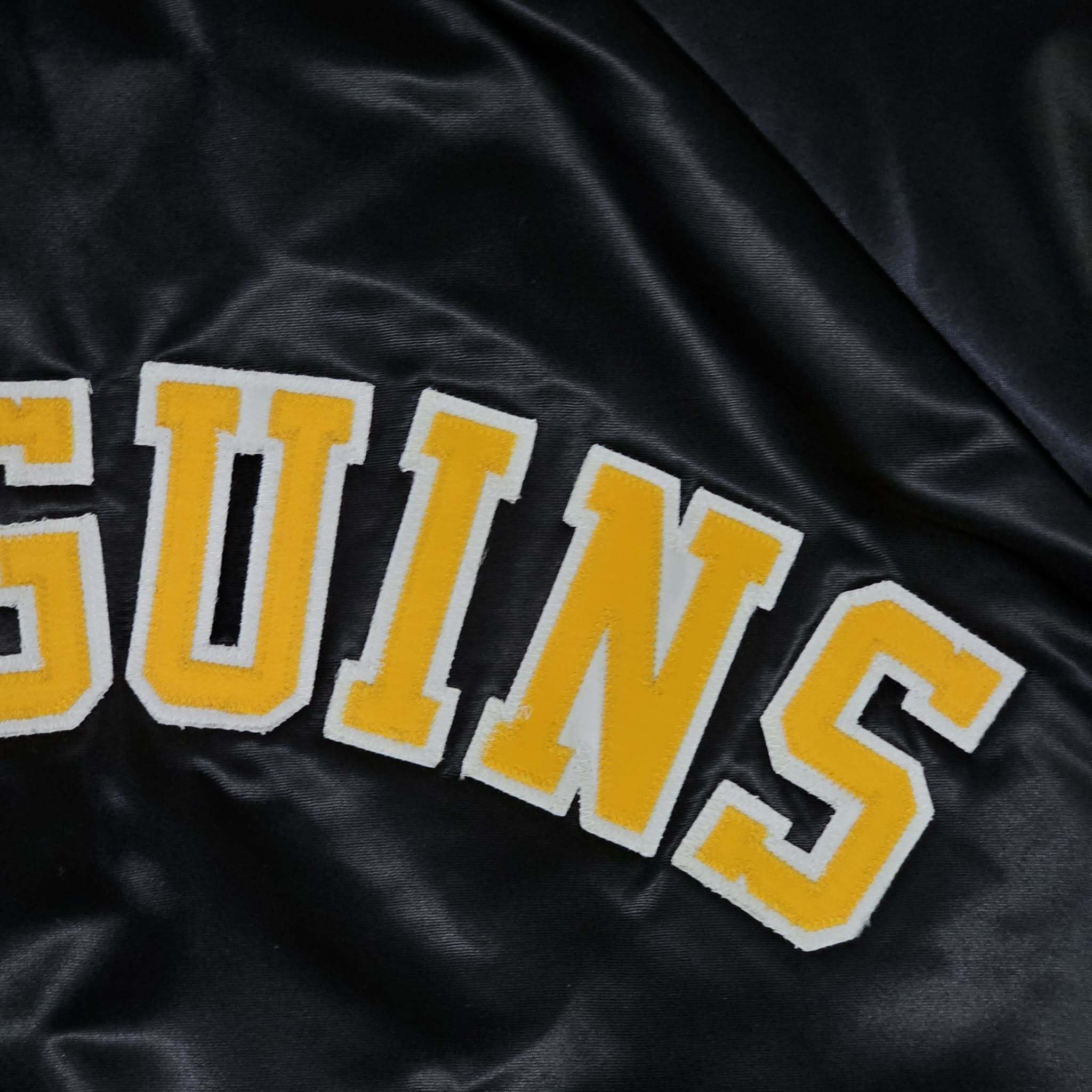 Chalk Line Pittsburgh Penguins Vintage 90s Satin Bomber Jacket Size US L / EU 52-54 / 3 - 7 Thumbnail