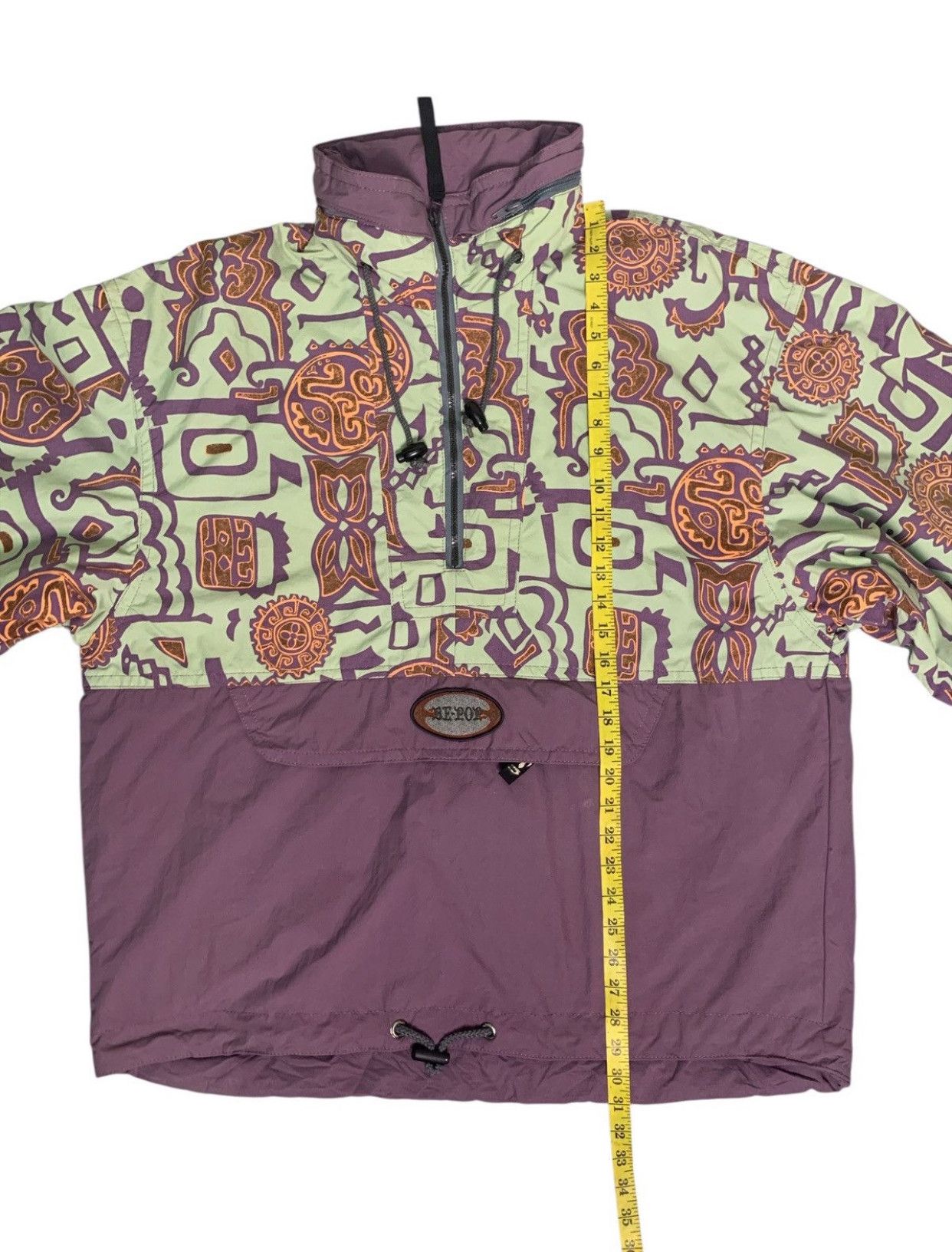 Japanese Brand Rare Design Vintage Crossoverfun Be-pop Half Zipper Jackets Size US M / EU 48-50 / 2 - 12 Thumbnail