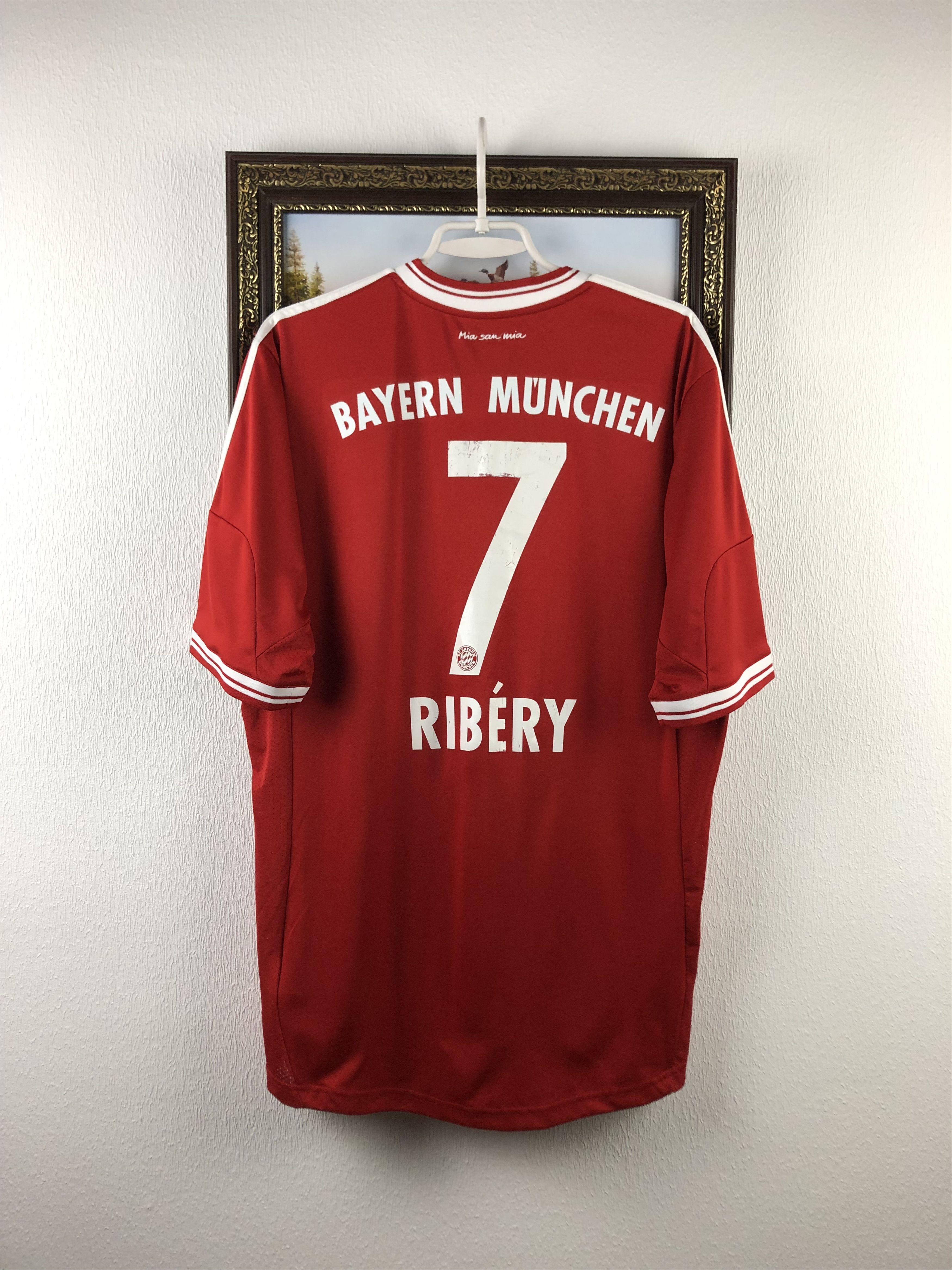 Bayern Munich shirt 2013 Soccer #7 Ribery Adidas Jersey