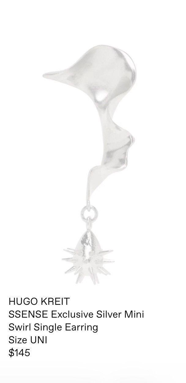 Other Hugo Kreit Ssense exclusive dangle earring Size ONE SIZE - 9 Thumbnail