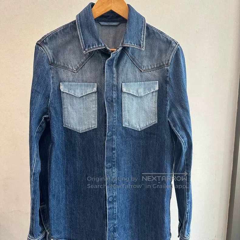 Valentino Valentino Denim shirt Size US M / EU 48-50 / 2 - 2 Thumbnail