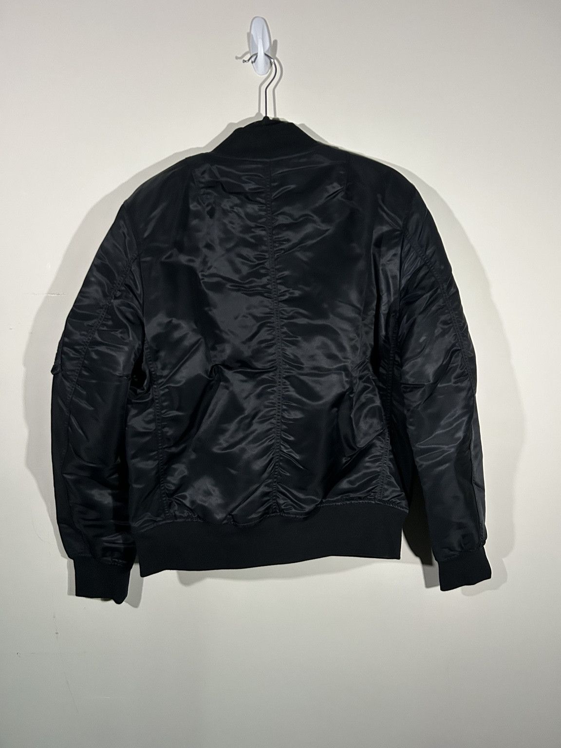 Rag & Bone Rag & Bone Manston MA-1 Bomber Jacket Black M NWT Size US M / EU 48-50 / 2 - 2 Thumbnail