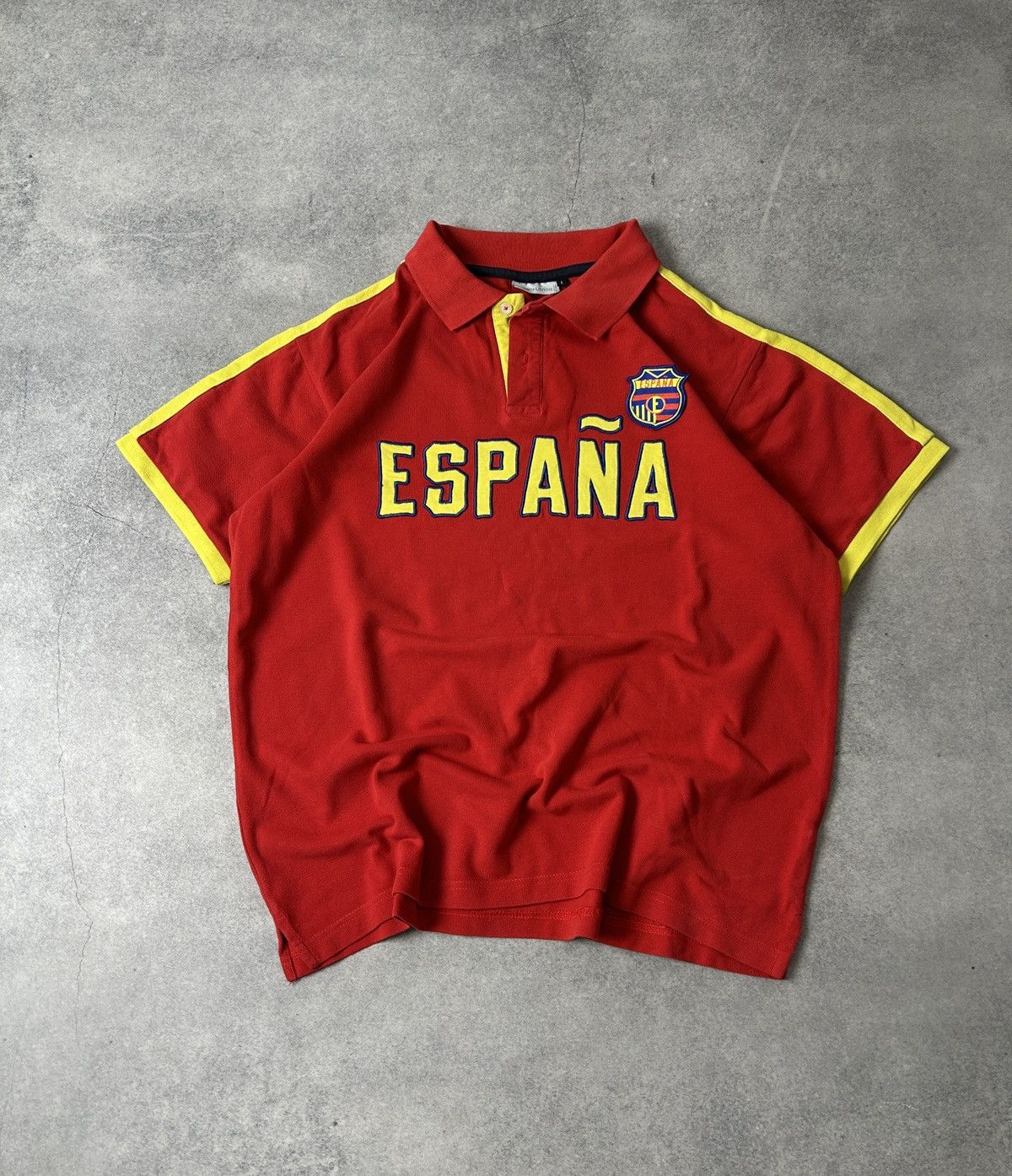 Sterling Ruby Espana big logo polos mens rugby 🏉 Size US L / EU 52-54 / 3 - 1 Thumbnail