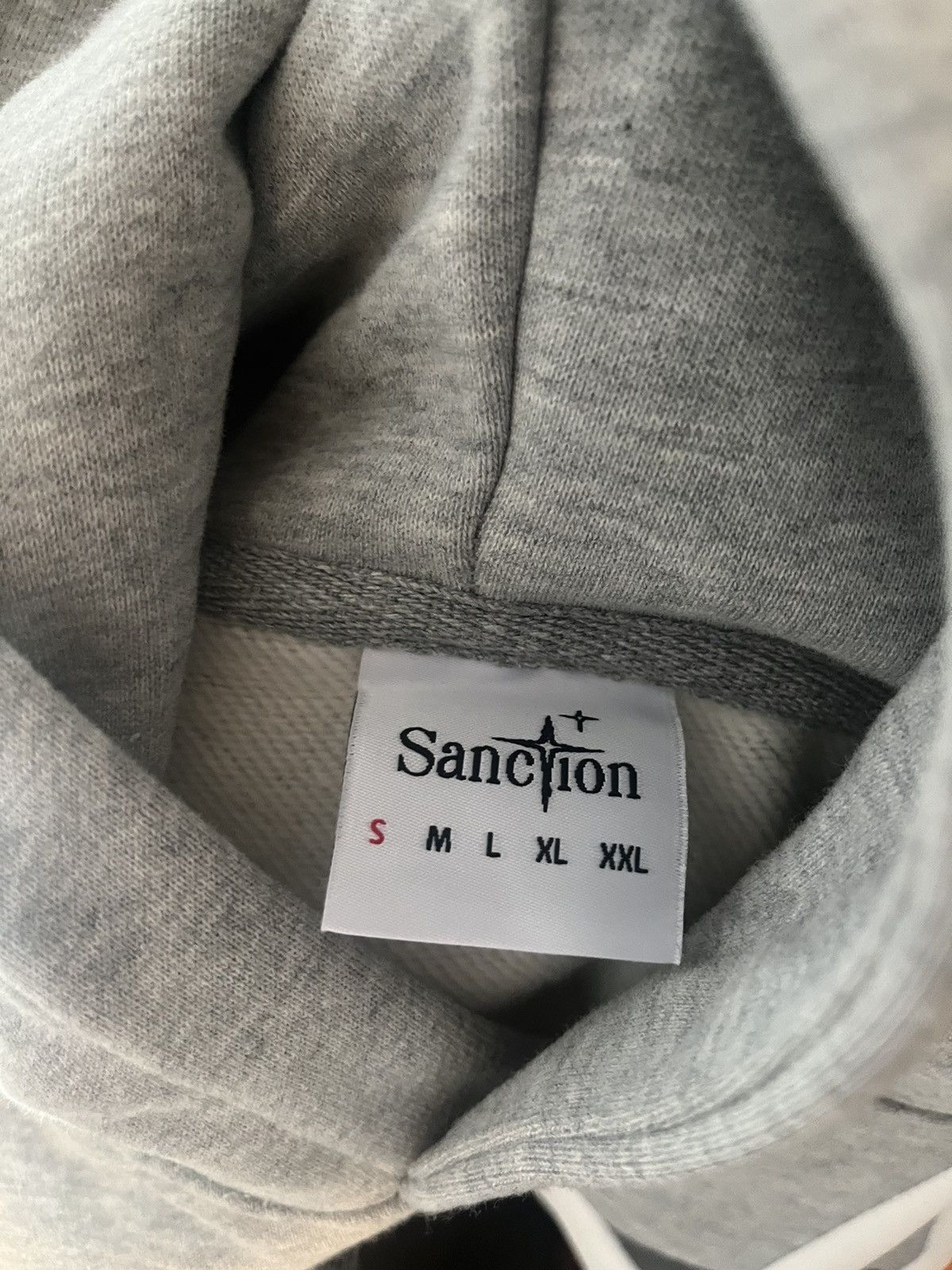 Vintage Sanction Hoodie Grey Size US S / EU 44-46 / 1 - 3 Thumbnail