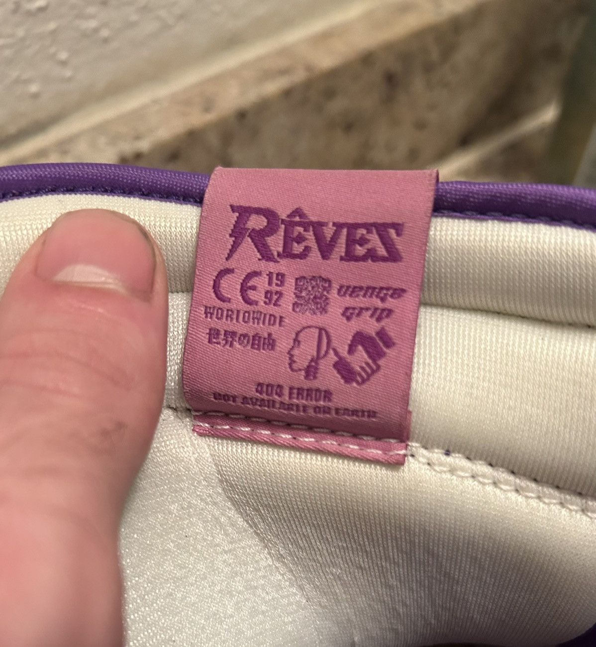 Reves Paris Reves Sport / KIY ‘85 HI Lavender/Purple 420 ‘Runtz’ Size US 12 / EU 45 - 7 Thumbnail