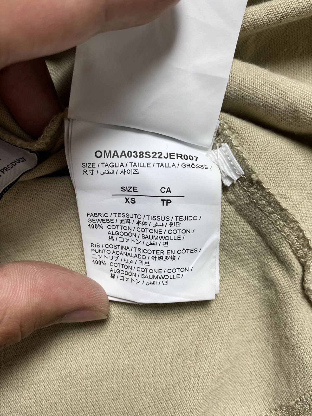 Off-White Off White - SS22 Caravaggio T-Shirt Size US L / EU 52-54 / 3 - 11 Thumbnail