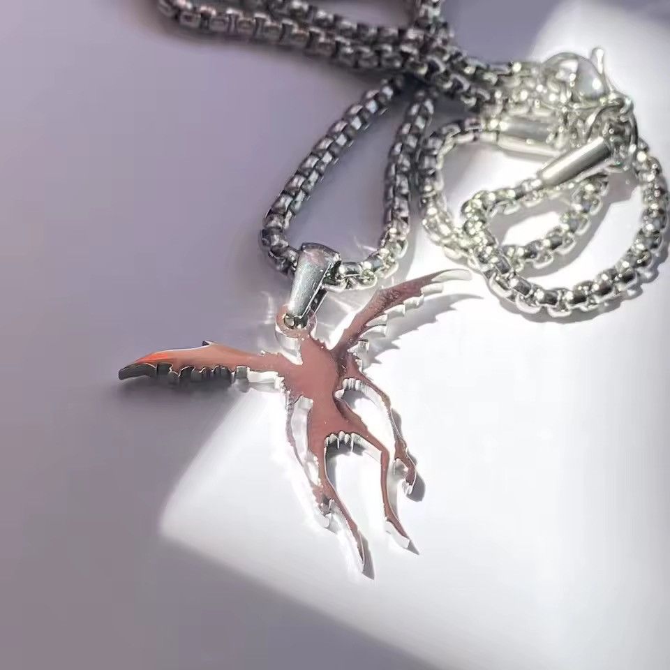 Jewelry Gothic Punk Stainless Steel Hip Hop Necklace Chain Size ONE SIZE - 3 Thumbnail