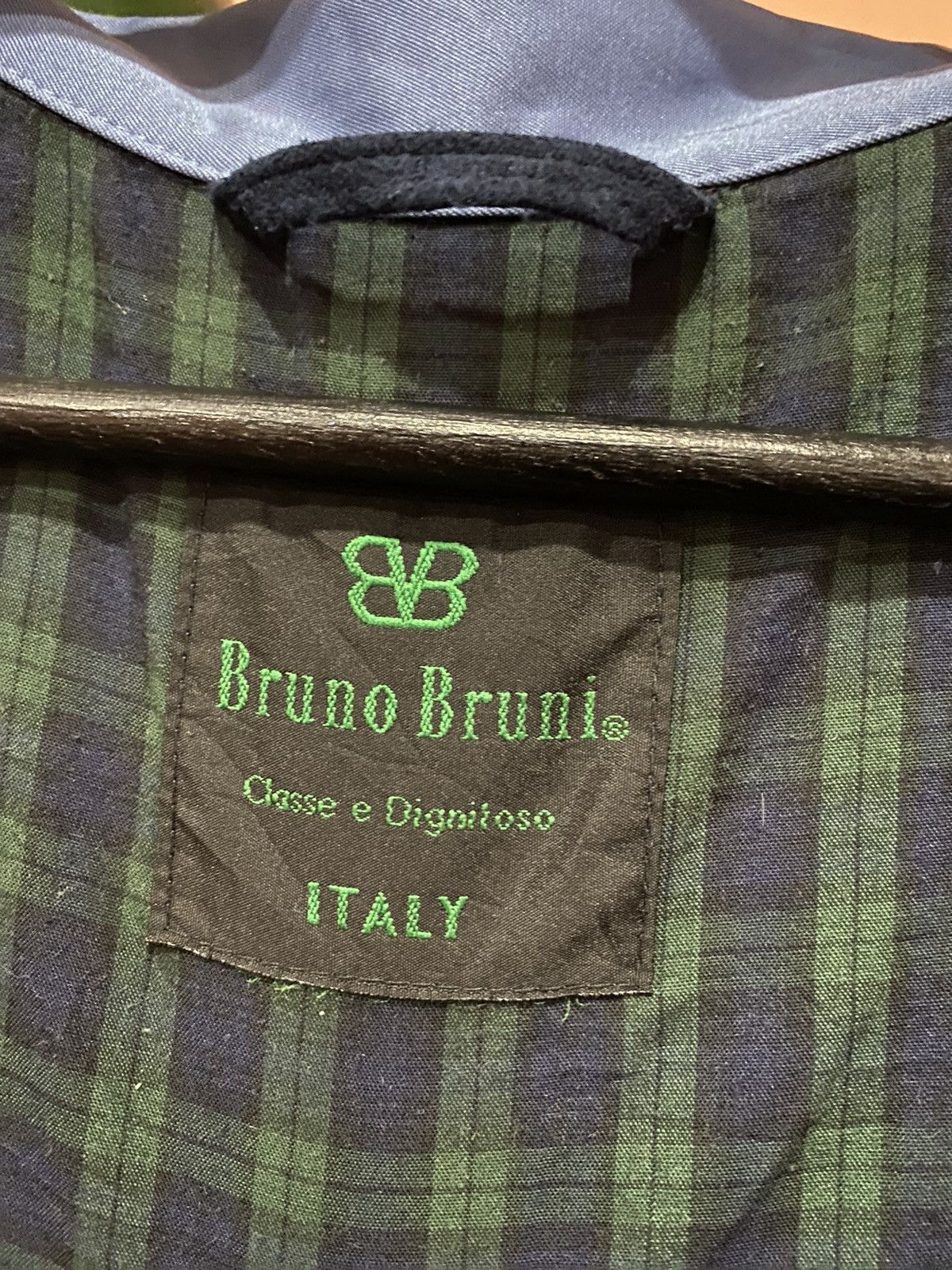 Vintage Vintage Bruno Bruni Blue Jacket Italian Heritage and Style Size US L / EU 52-54 / 3 - 5 Thumbnail