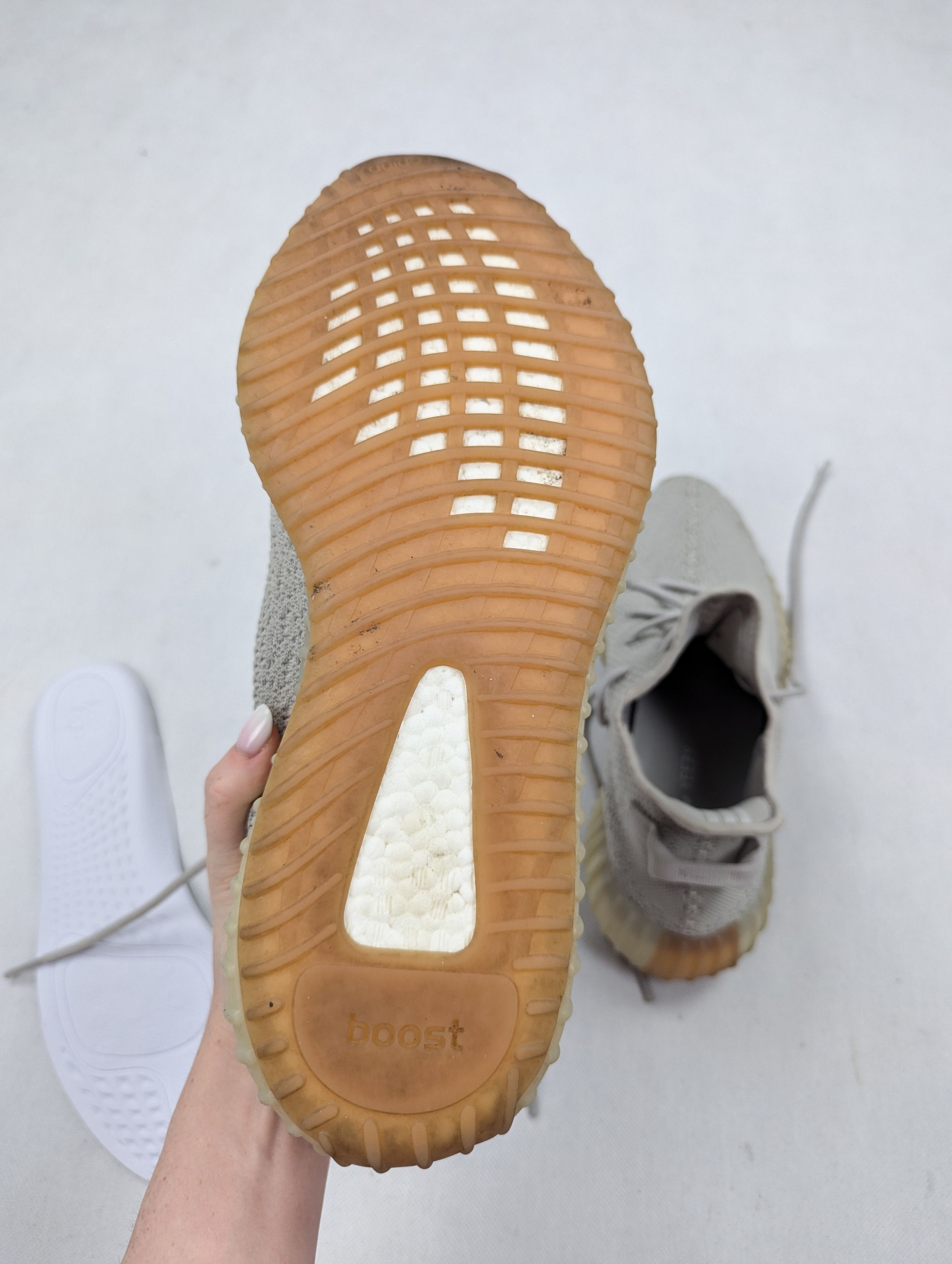 Adidas × Yeezy Yeezy Adidas 47 1/3 sesame Size US 14 / EU 47 - 7 Thumbnail