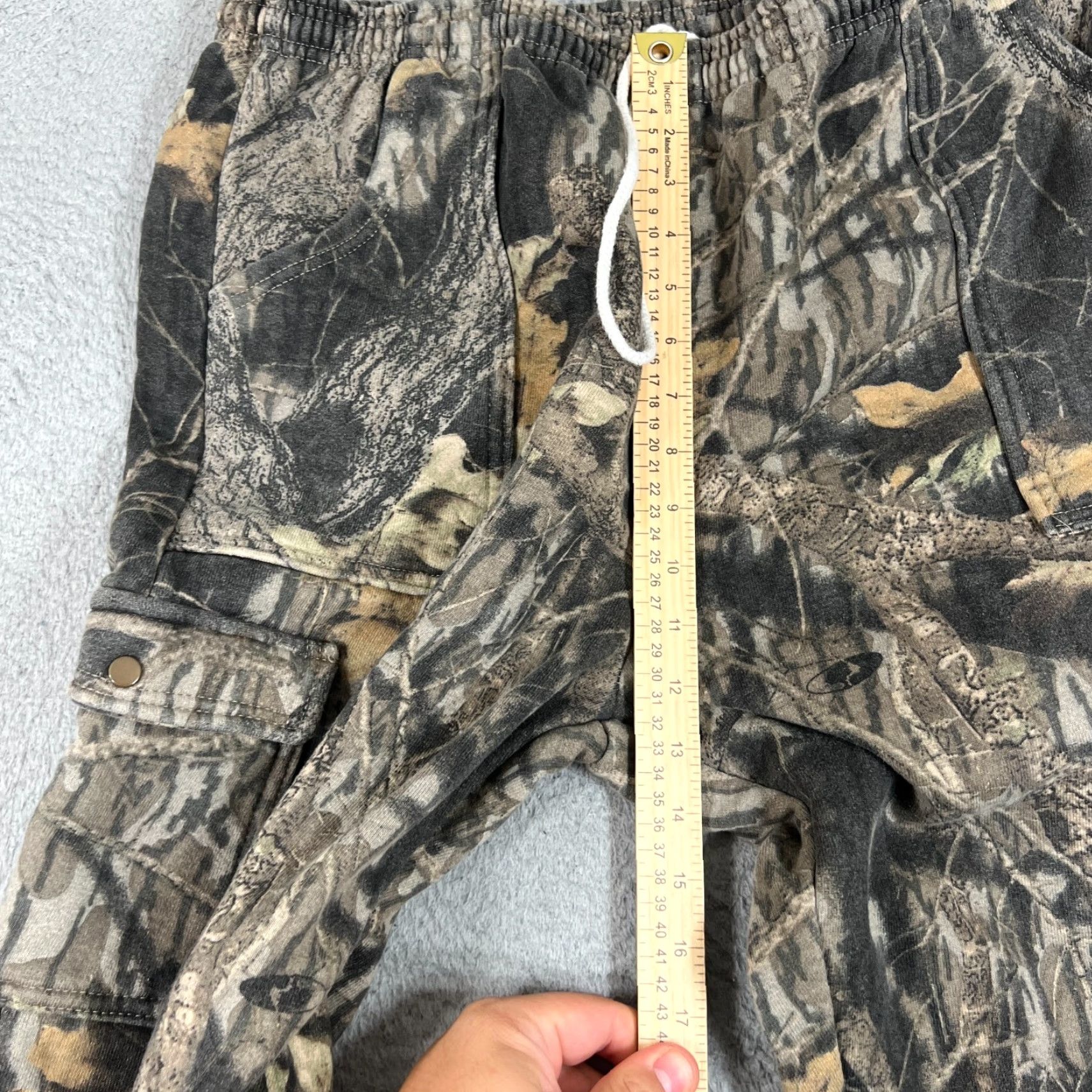 Jerzees Vintage Jerzees Mossy Oak Sweatpants Mens 2XL Camo Cargo Outdoors Grunge Jerzees Outdoors Milti? Size US 39 - 4 Thumbnail
