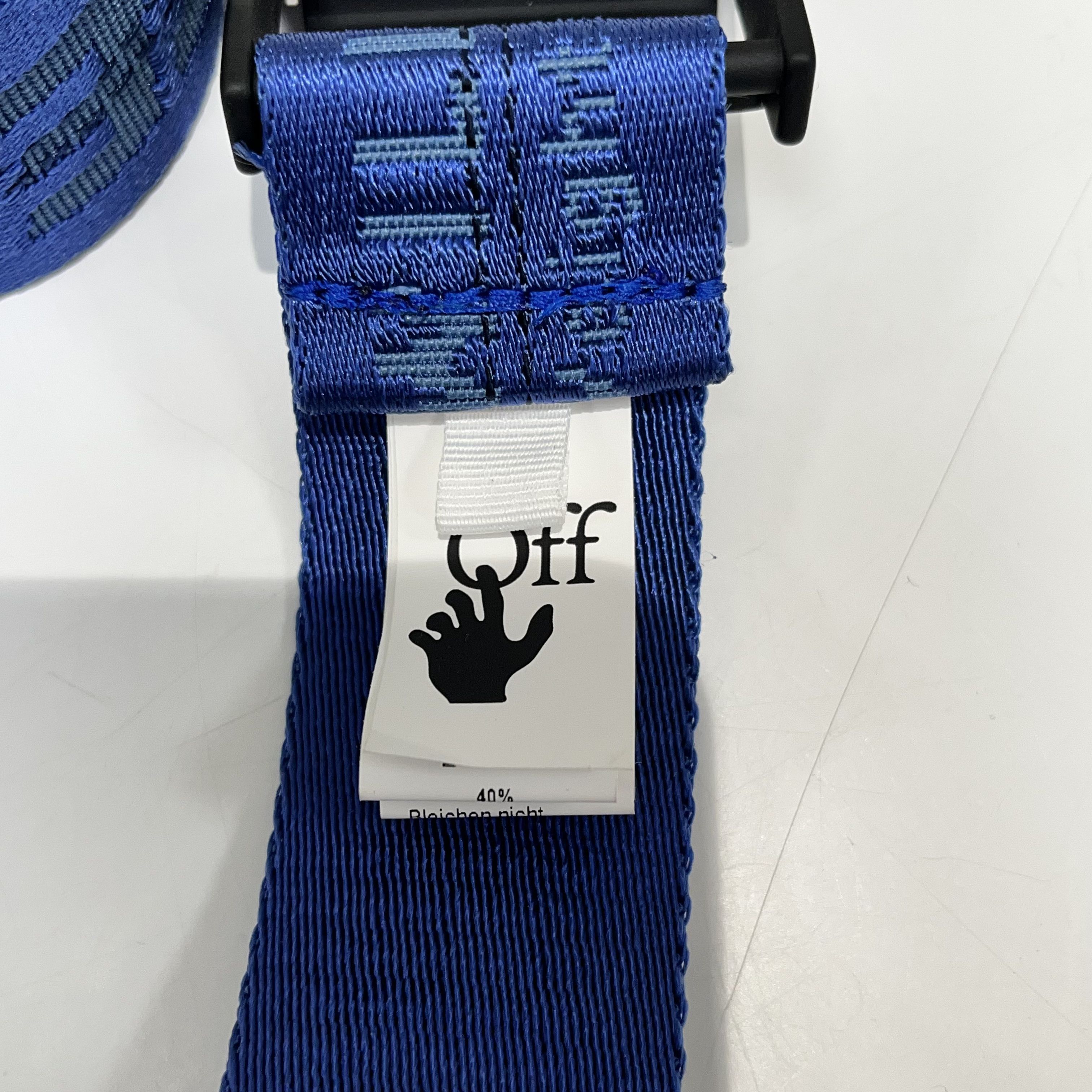 Off-White Off-White Industrial Belt Blue/Black Size ONE SIZE - 6 Thumbnail