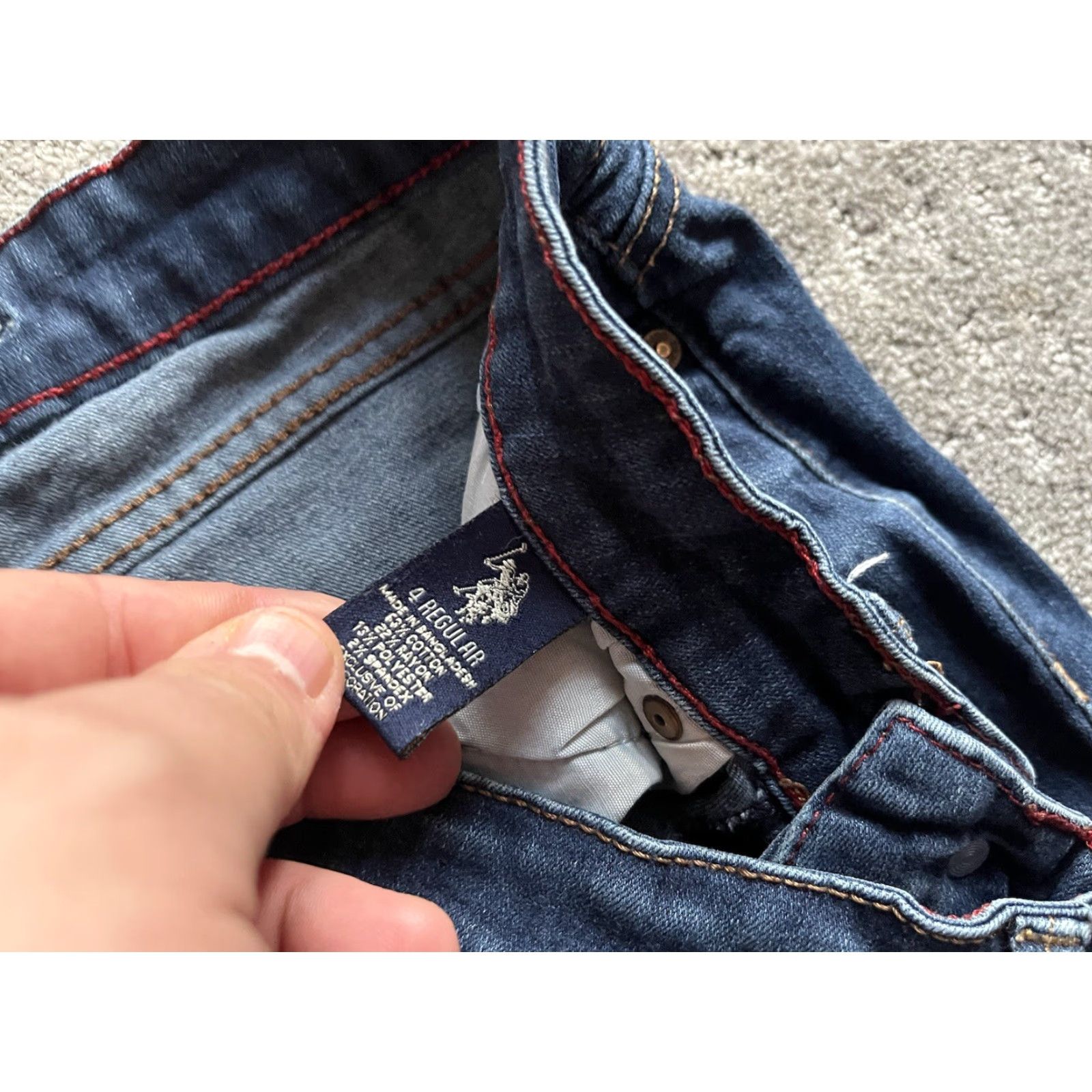 Vintage U.S. Polo ASSN Premium Denim Women's Mid Rise Jegging Jeans Blue Size 4 Regular Size 27" / US 4 / IT 40 - 6 Thumbnail